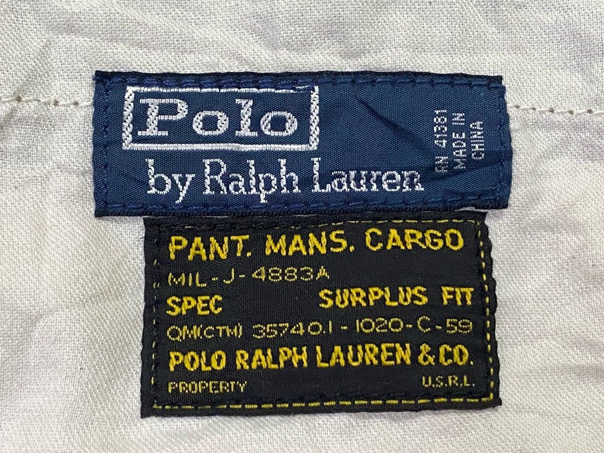 Polo Ralph Lauren × Ralph Lauren Vintage Polo By Ralph Lauren RL67 Tactical Cargo Pants Size US 33 - 11 Thumbnail