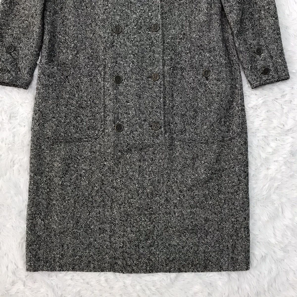 Fendi Vtg Fendi 365 By Contir Wool Nylon Women Jacket Half Button Size M / US 6-8 / IT 42-44 - 3 Thumbnail