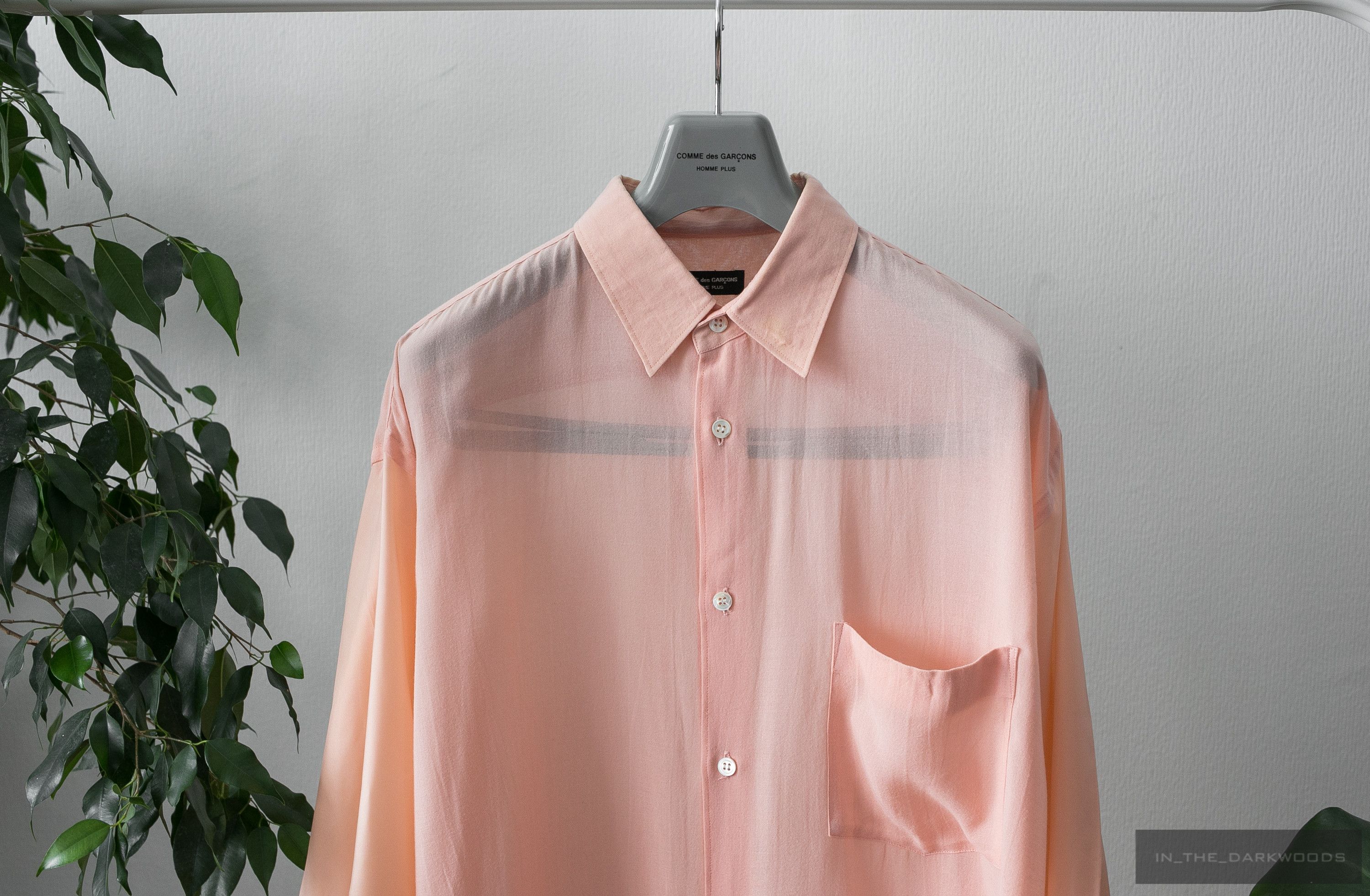 Comme des Garcons Homme Plus 1993SS rayon shirt Size US M / EU 48-50 / 2 - 2 Thumbnail