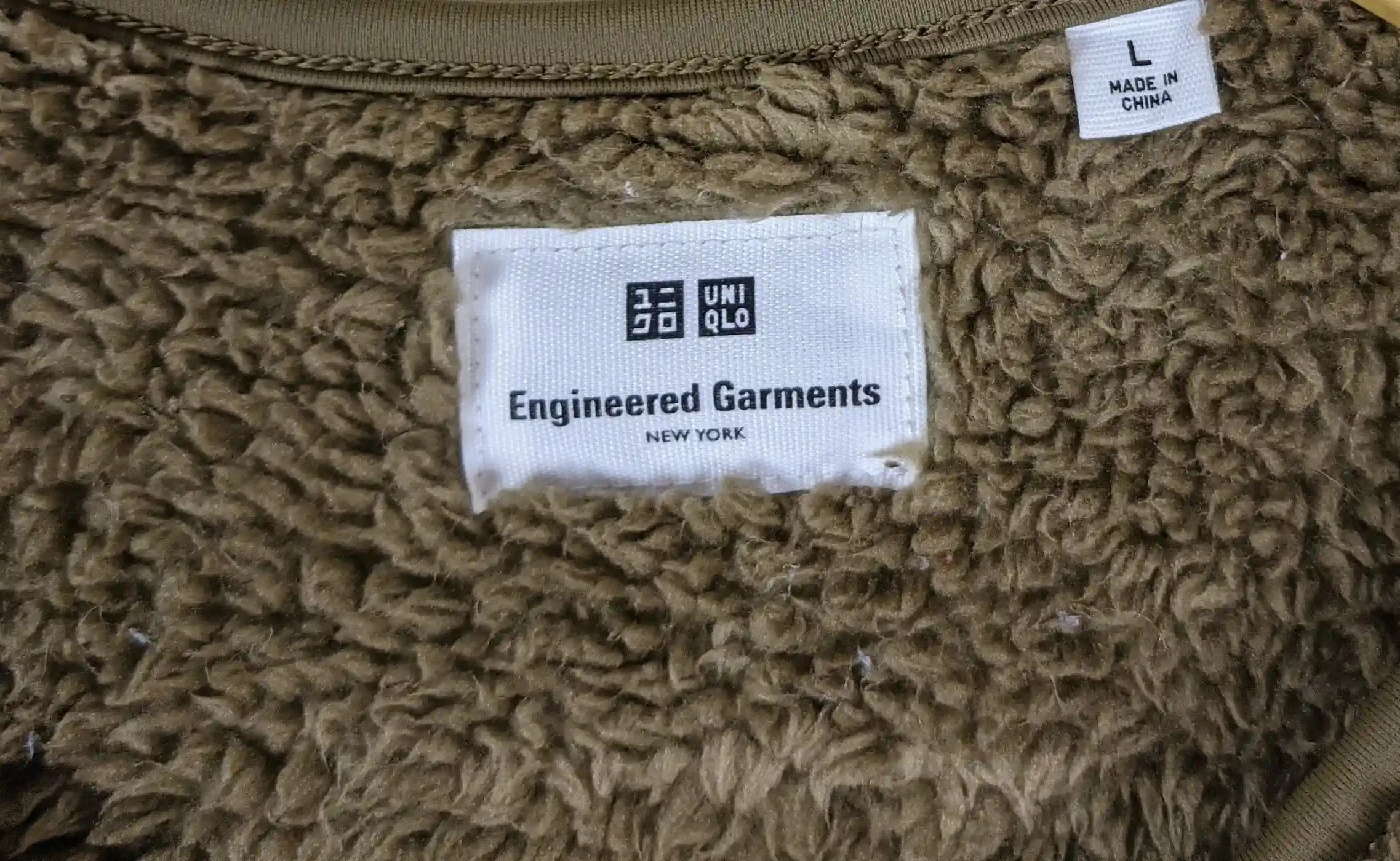 Engineered Garments × Uniqlo F/W 2019 Engineered Garments X UT Japan Fleece Pullover Size US L / EU 52-54 / 3 - 10 Thumbnail