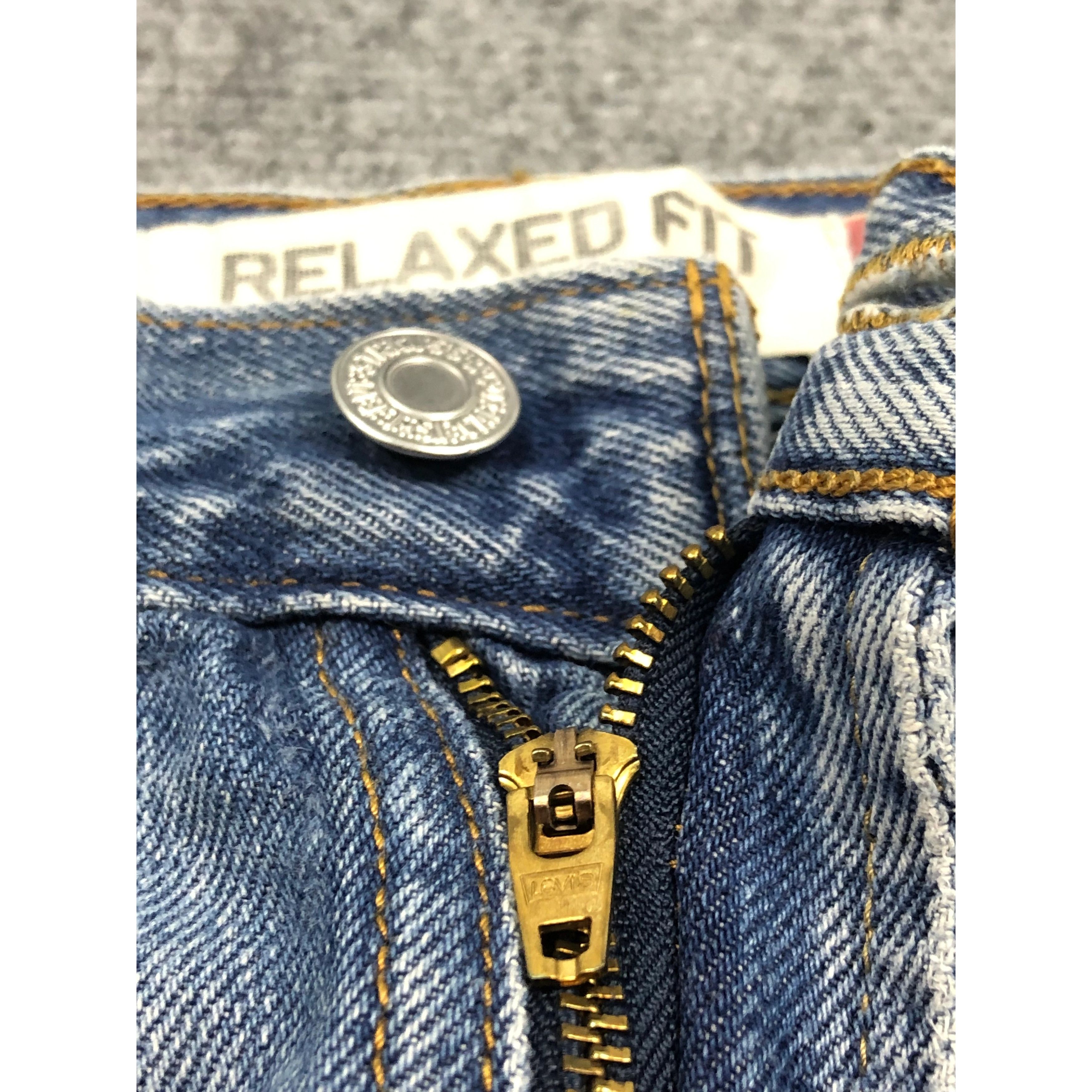 Levi's Vintage Levis 550 Relaxed Fit Blue Denim DP0247 Size US 30 / EU 46 - 8 Thumbnail