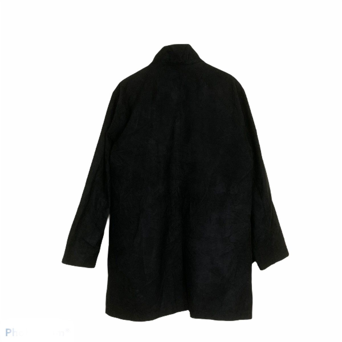 Japanese Brand Vintage Mario Valentino Parka JacketBlack Size US L / EU 52-54 / 3 - 3 Thumbnail