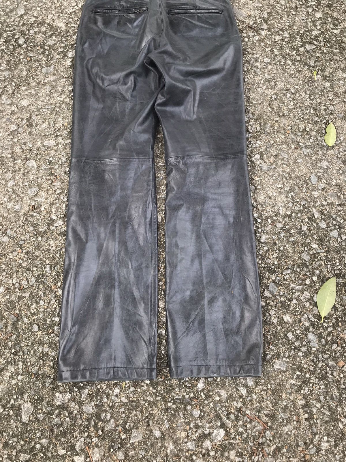 Beauty Beast Archival Yoshiyuki Konishi Cowhide Leather Pants Size US 29 - 11 Thumbnail