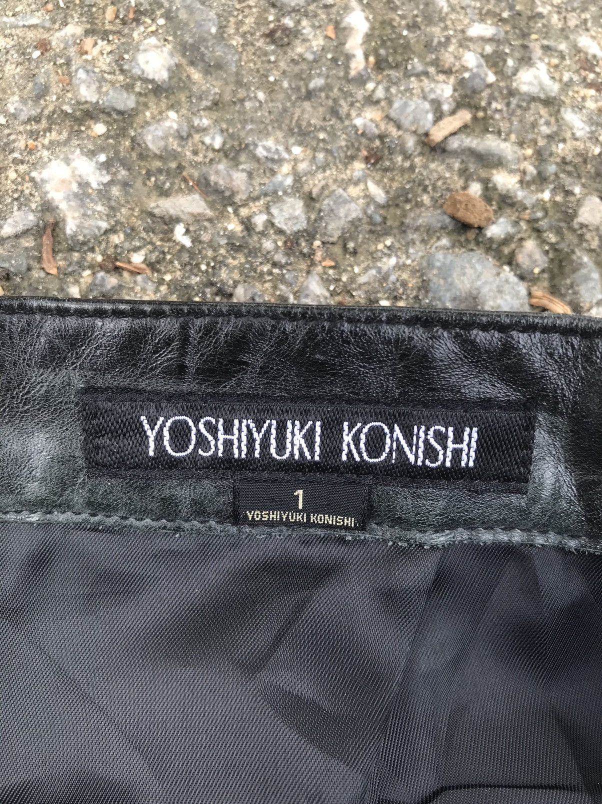 Beauty Beast Archival Yoshiyuki Konishi Cowhide Leather Pants Size US 29 - 15 Thumbnail