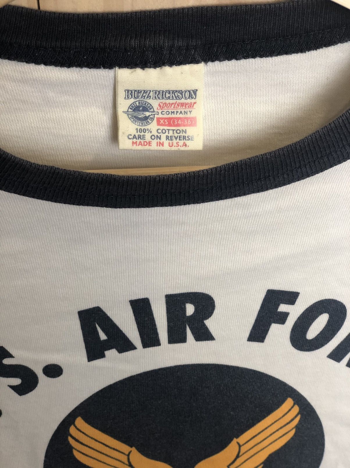 Buzz Rickson's U.S Air Force Selfridge A.F Base Michigan Size US XS / EU 42 / 0 - 3 Thumbnail