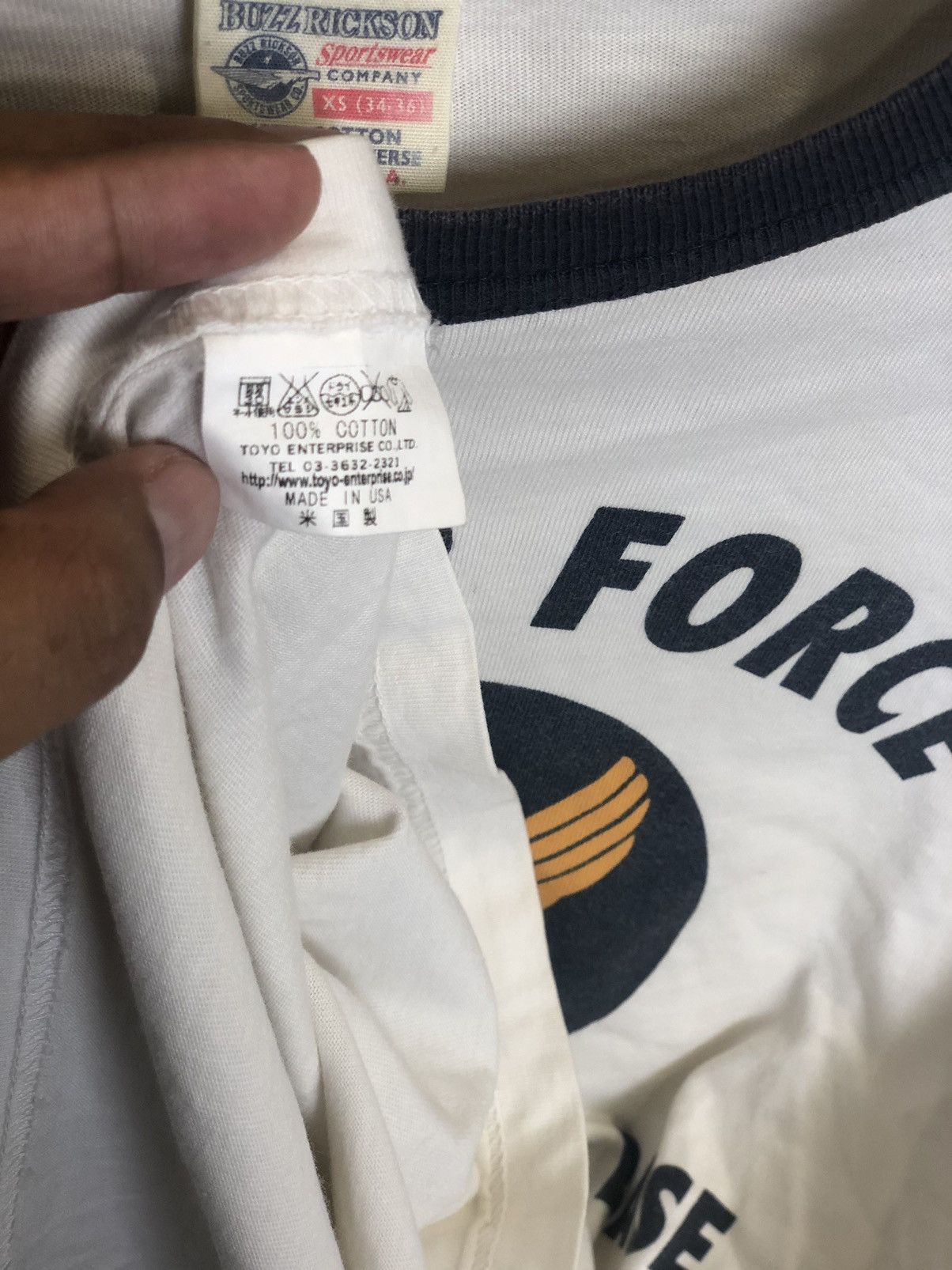 Buzz Rickson's U.S Air Force Selfridge A.F Base Michigan Size US XS / EU 42 / 0 - 5 Thumbnail