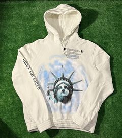 Off White Statue Of Liberty Hoodie | Grailed