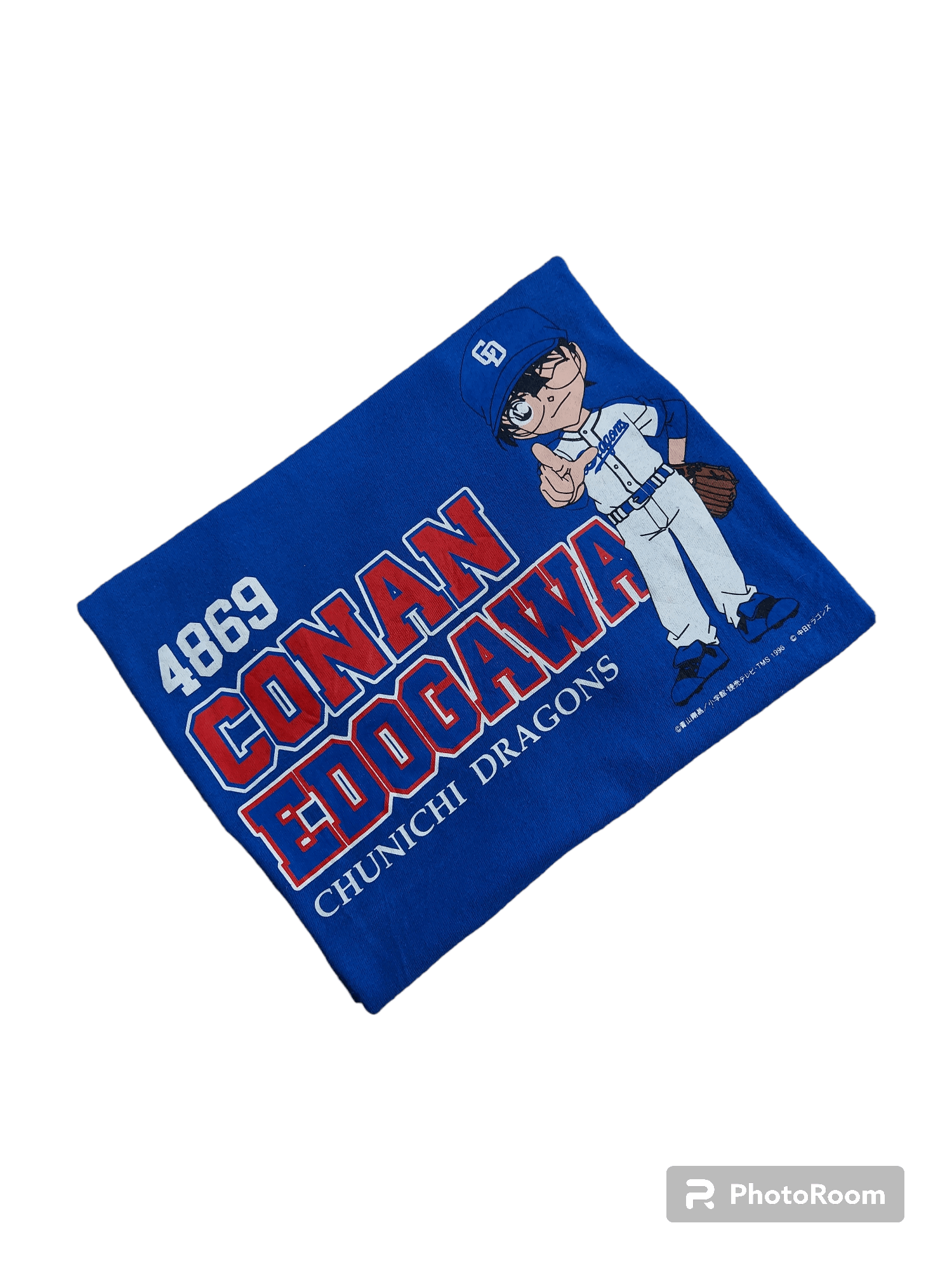 Anime × Vintage 💥Vintage 90's Detective Conan x Chunici Dragons T Shirt Size US M / EU 48-50 / 2 - 3 Thumbnail