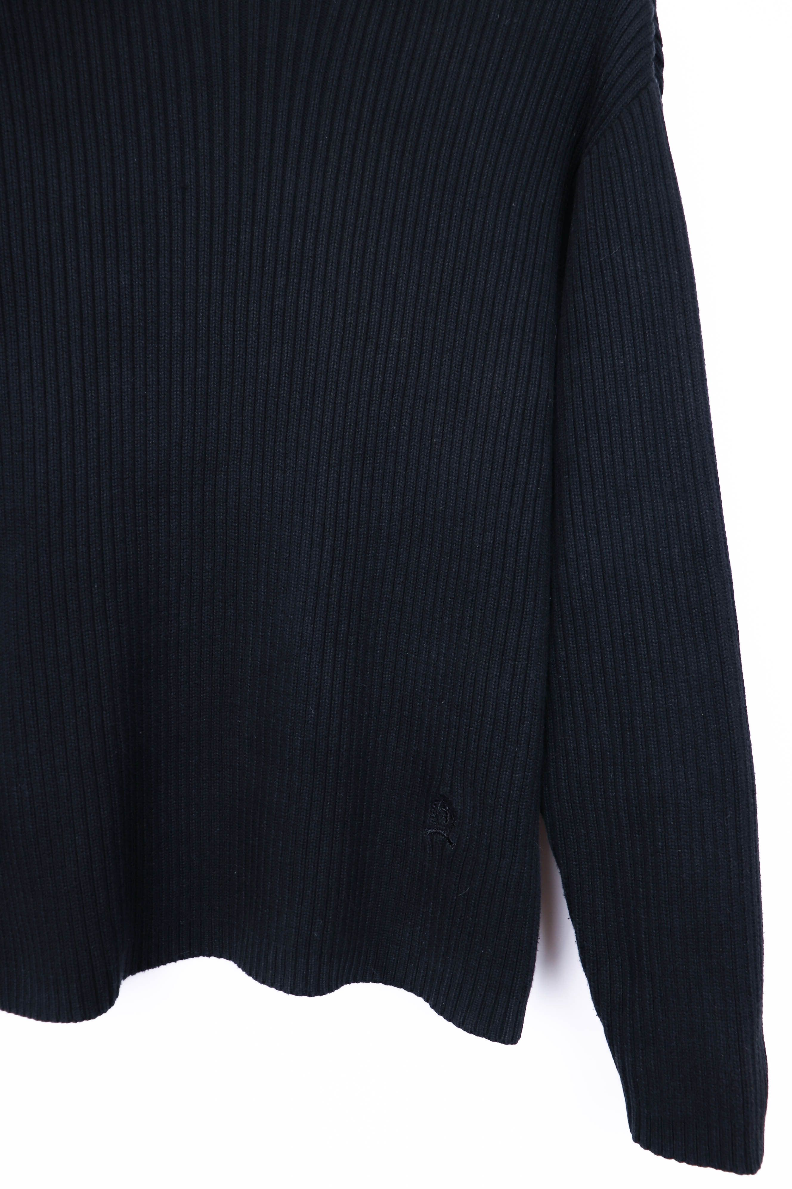 Tommy Hilfiger Tommy Hilfiger Vintage 90s Hong Kong Ribbed Cotton Sweater Size US XL / EU 56 / 4 - 5 Thumbnail