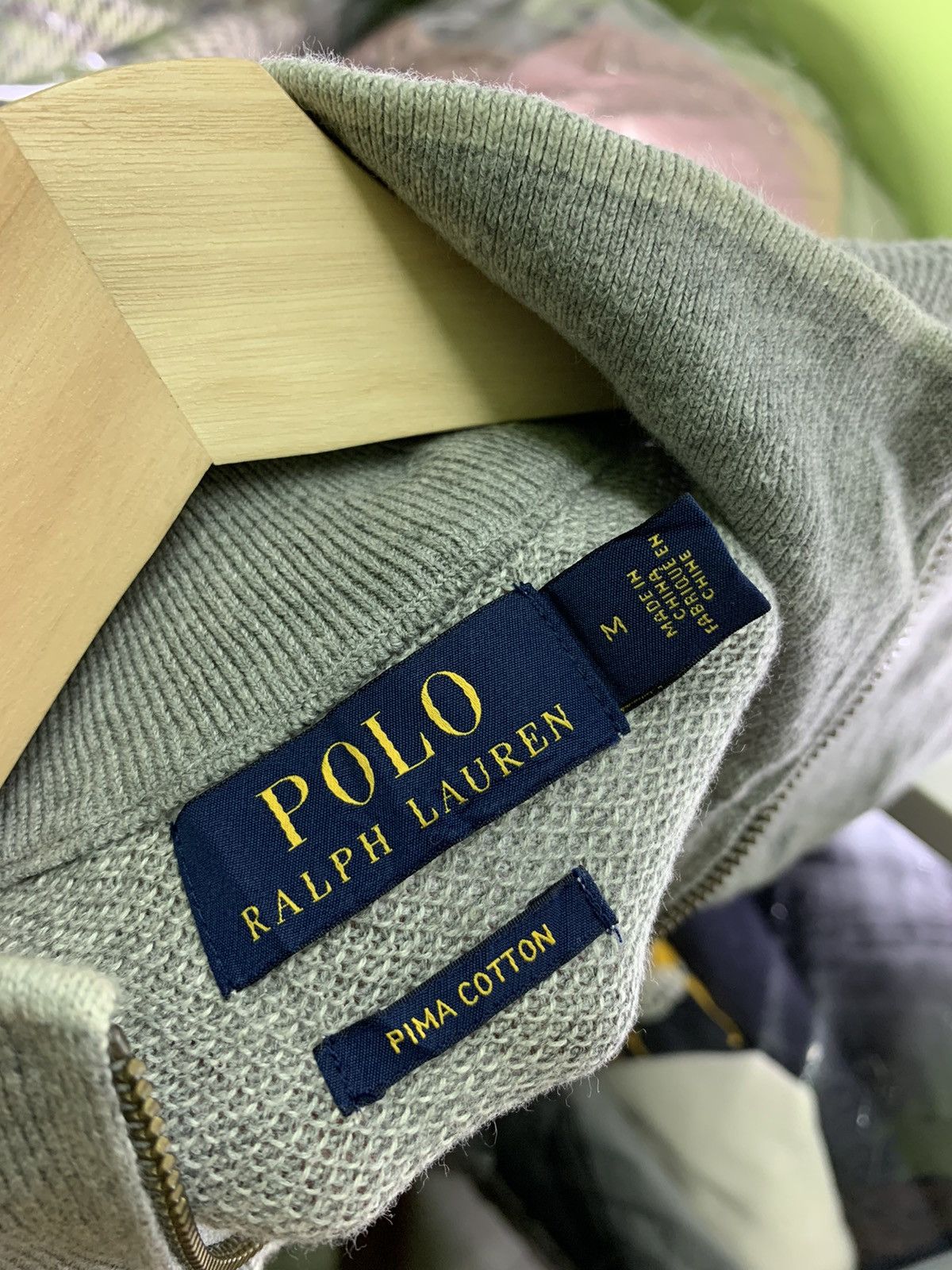 Polo Ralph Lauren Polo Ralph Lauren Half Zip Sweater Size US M / EU 48-50 / 2 - 4 Thumbnail