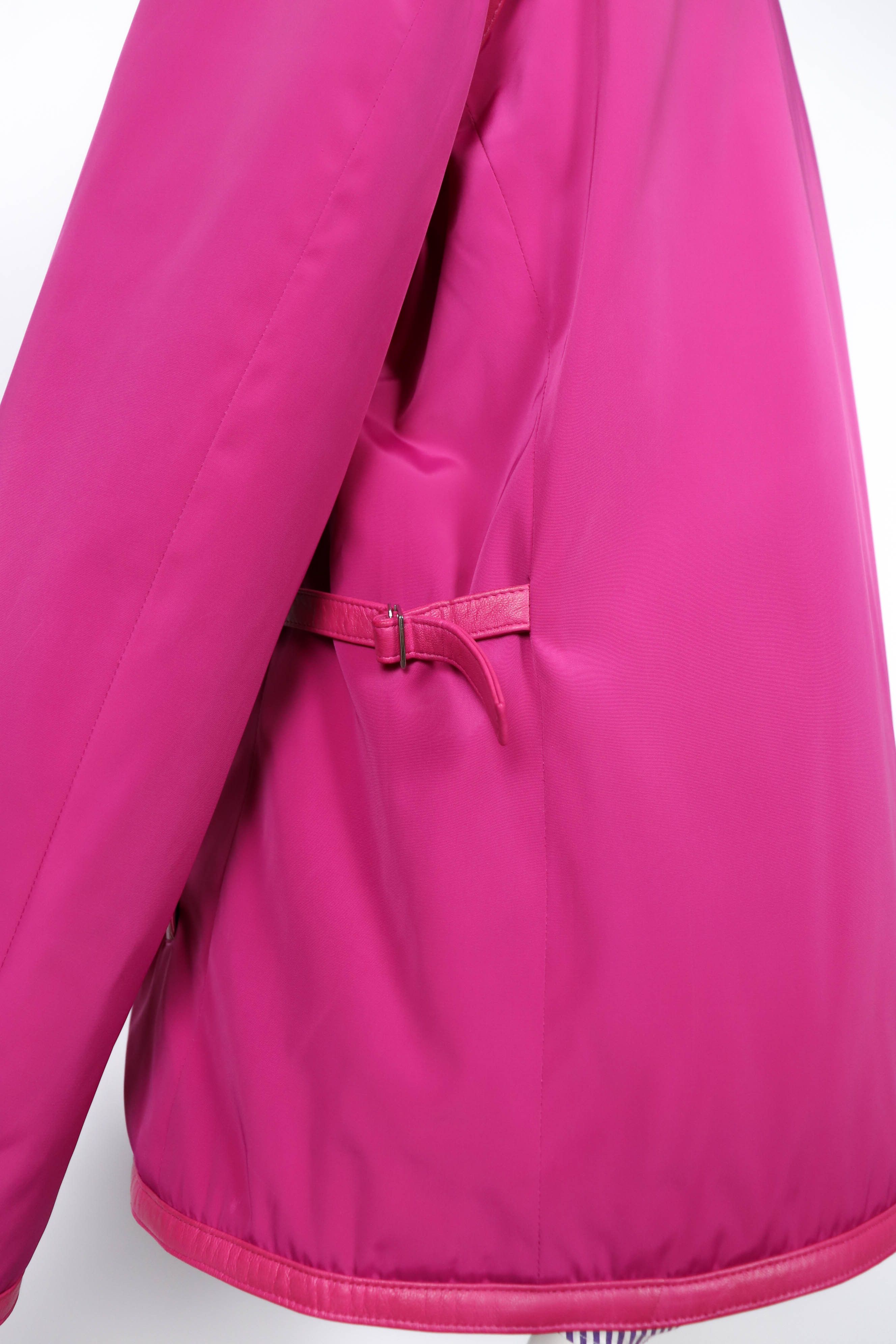 Escada Escada Sport Rare Women’s Fuxia Pink Nylon Jacket Size 40 Size S / US 4 / IT 40 - 6 Thumbnail