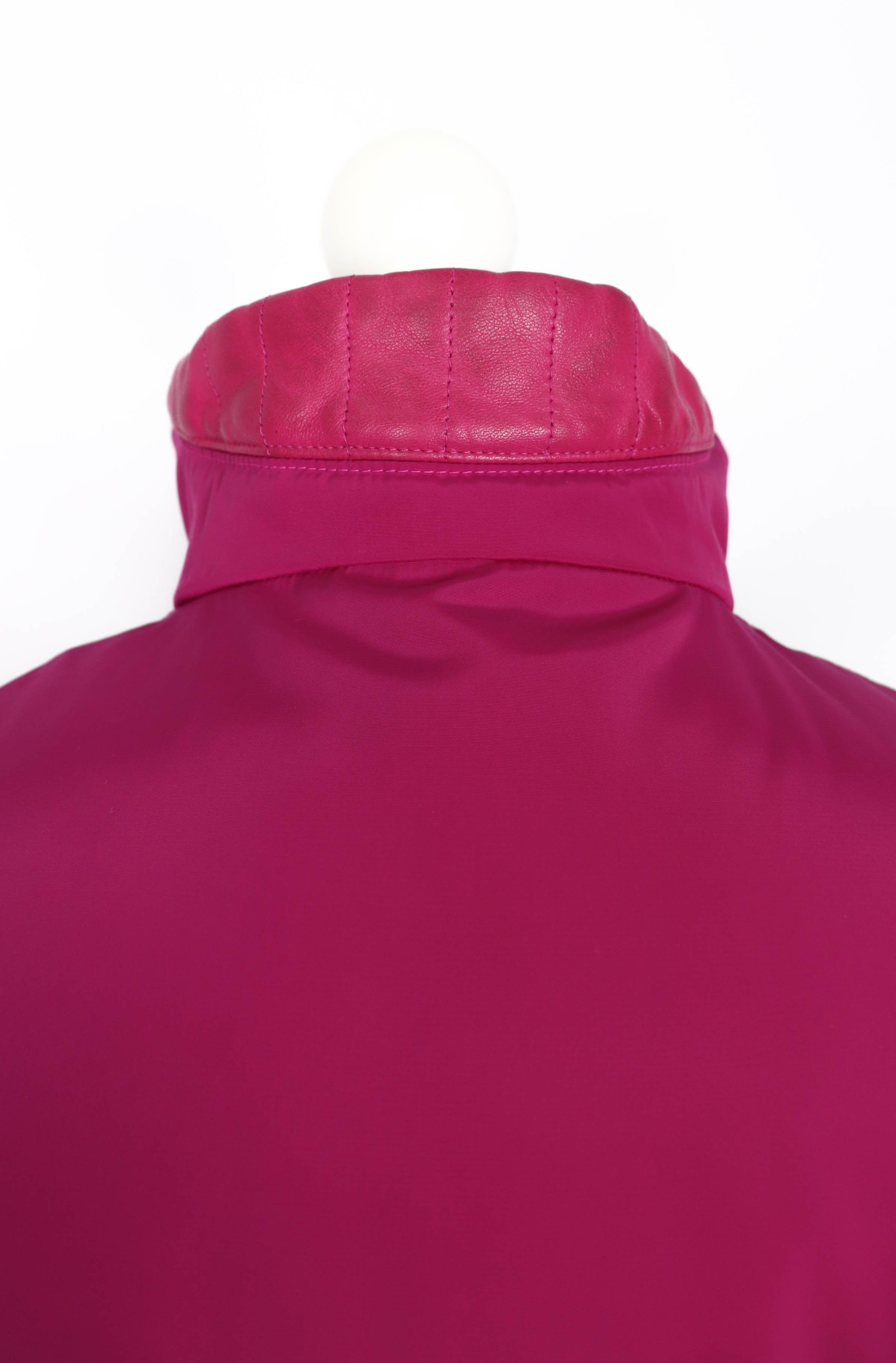 Escada Escada Sport Rare Women’s Fuxia Pink Nylon Jacket Size 40 Size S / US 4 / IT 40 - 10 Thumbnail
