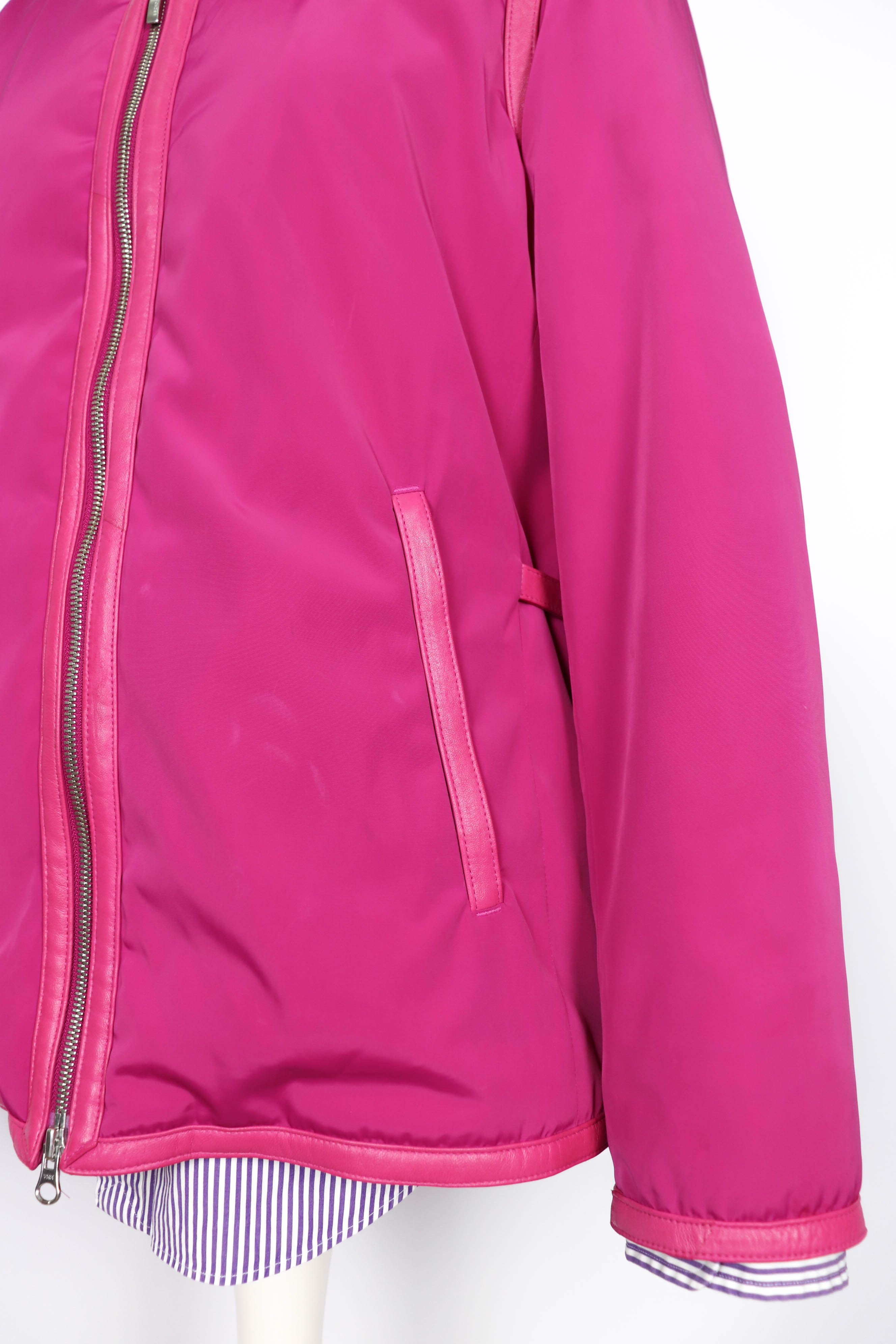 Escada Escada Sport Rare Women’s Fuxia Pink Nylon Jacket Size 40 Size S / US 4 / IT 40 - 5 Thumbnail