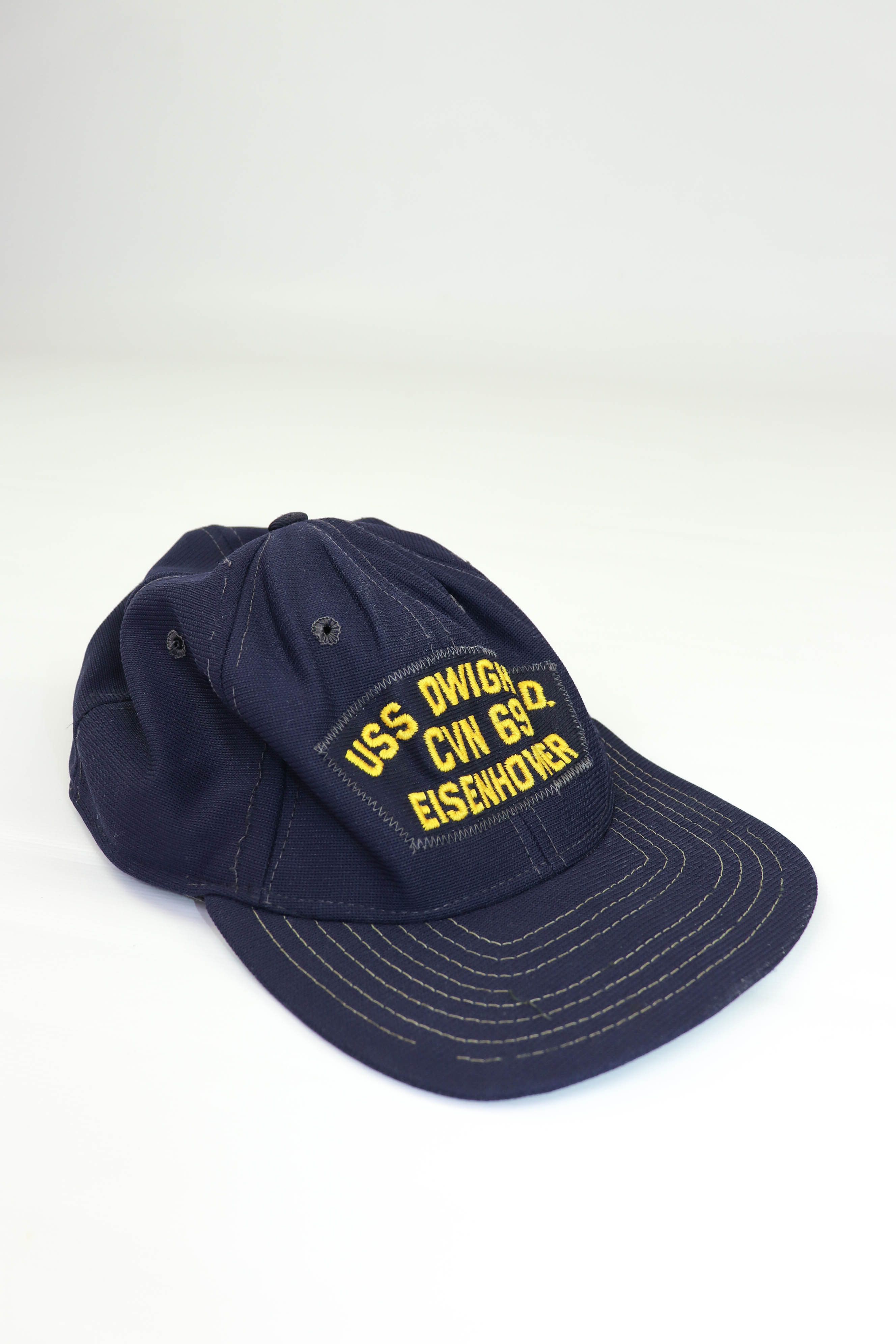 New Era New Era Vintage USS Dwight CVN69 Eisenhower Snapback Cap Hat Size ONE SIZE - 7 Thumbnail