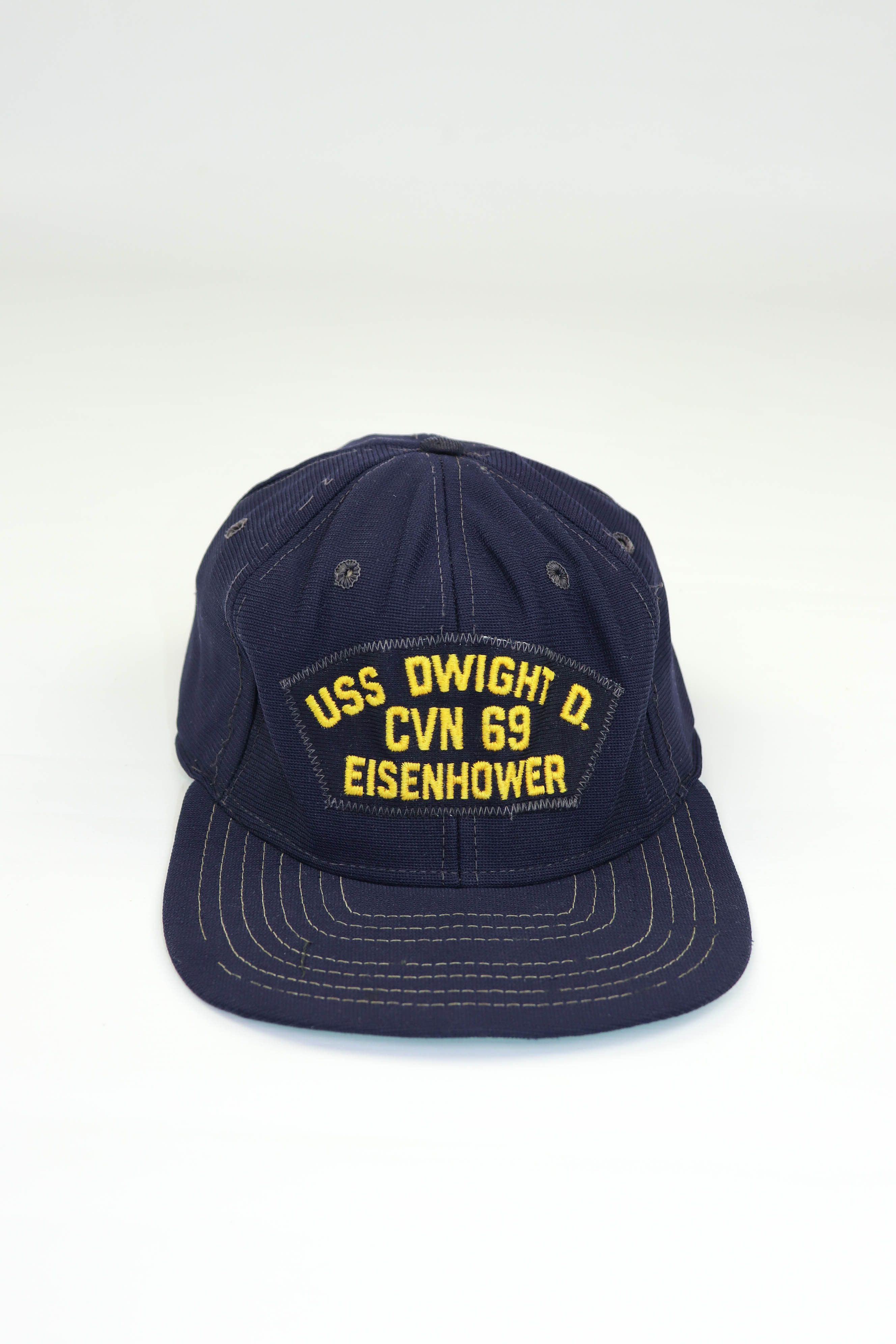 New Era New Era Vintage USS Dwight CVN69 Eisenhower Snapback Cap Hat Size ONE SIZE - 6 Thumbnail