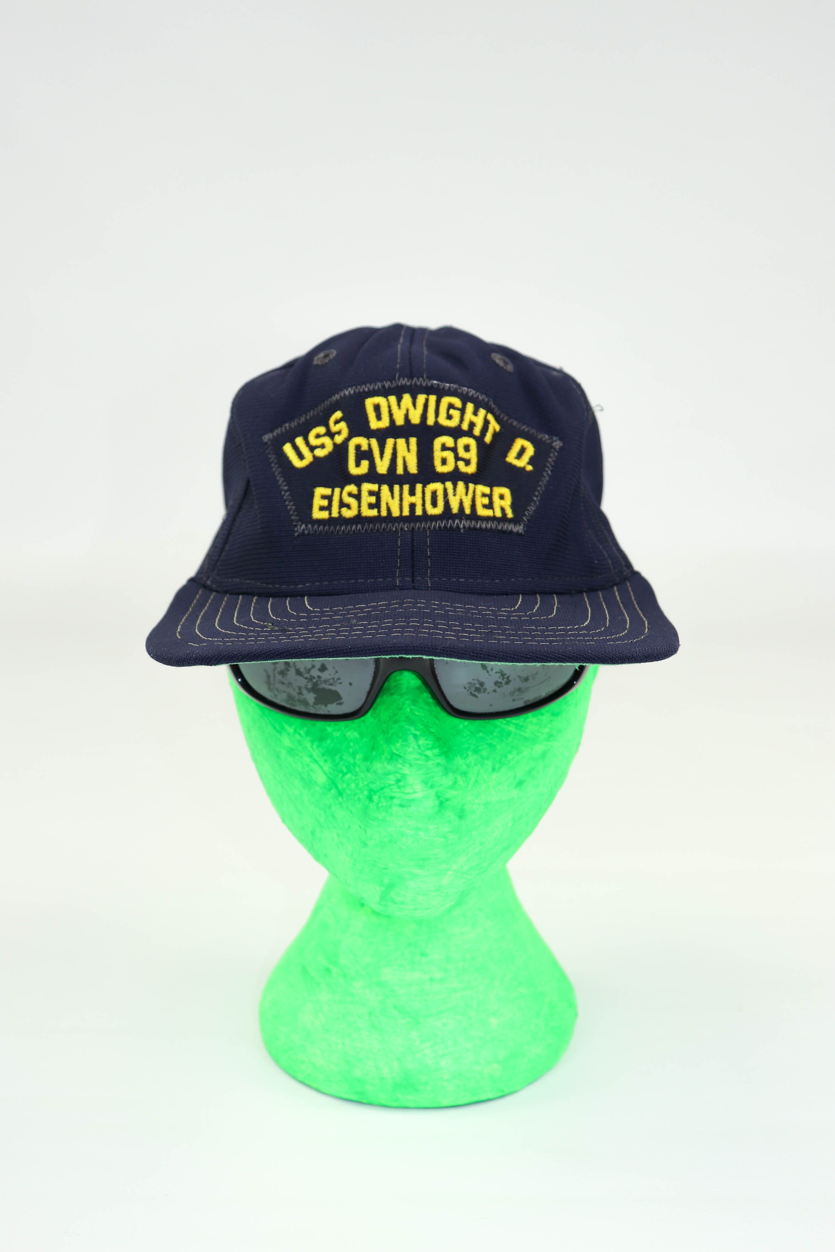 New Era New Era Vintage USS Dwight CVN69 Eisenhower Snapback Cap Hat Size ONE SIZE - 2 Thumbnail