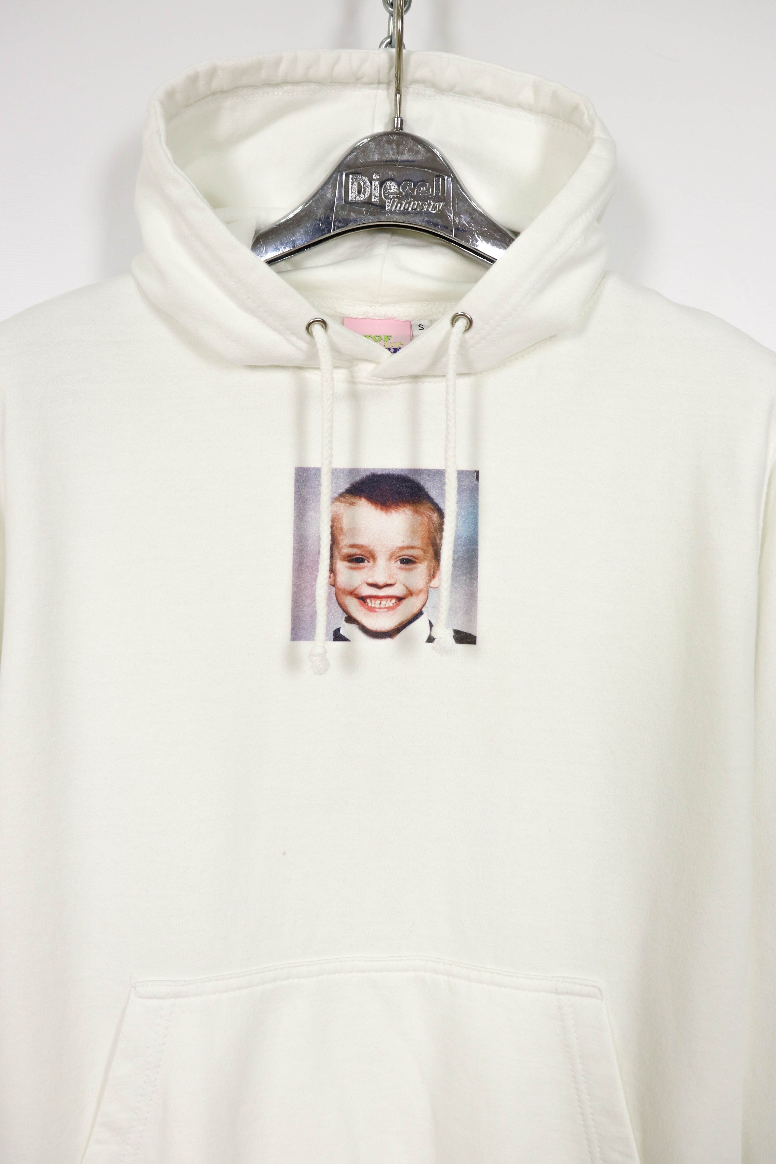 Other TGF Pop Up Store Baby Face Printed Graphics White Hoodie Size US S / EU 44-46 / 1 - 3 Thumbnail