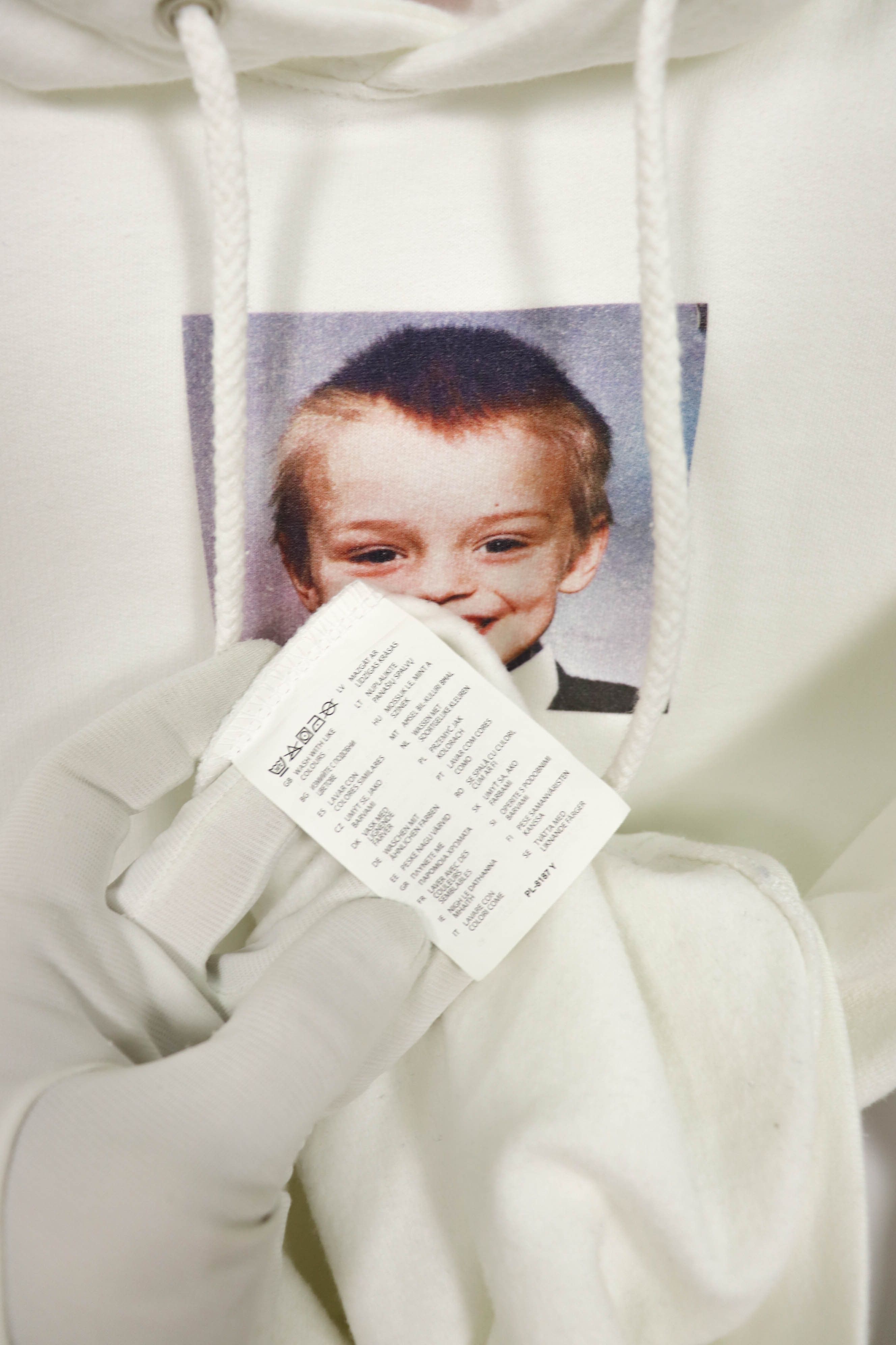 Other TGF Pop Up Store Baby Face Printed Graphics White Hoodie Size US S / EU 44-46 / 1 - 19 Thumbnail