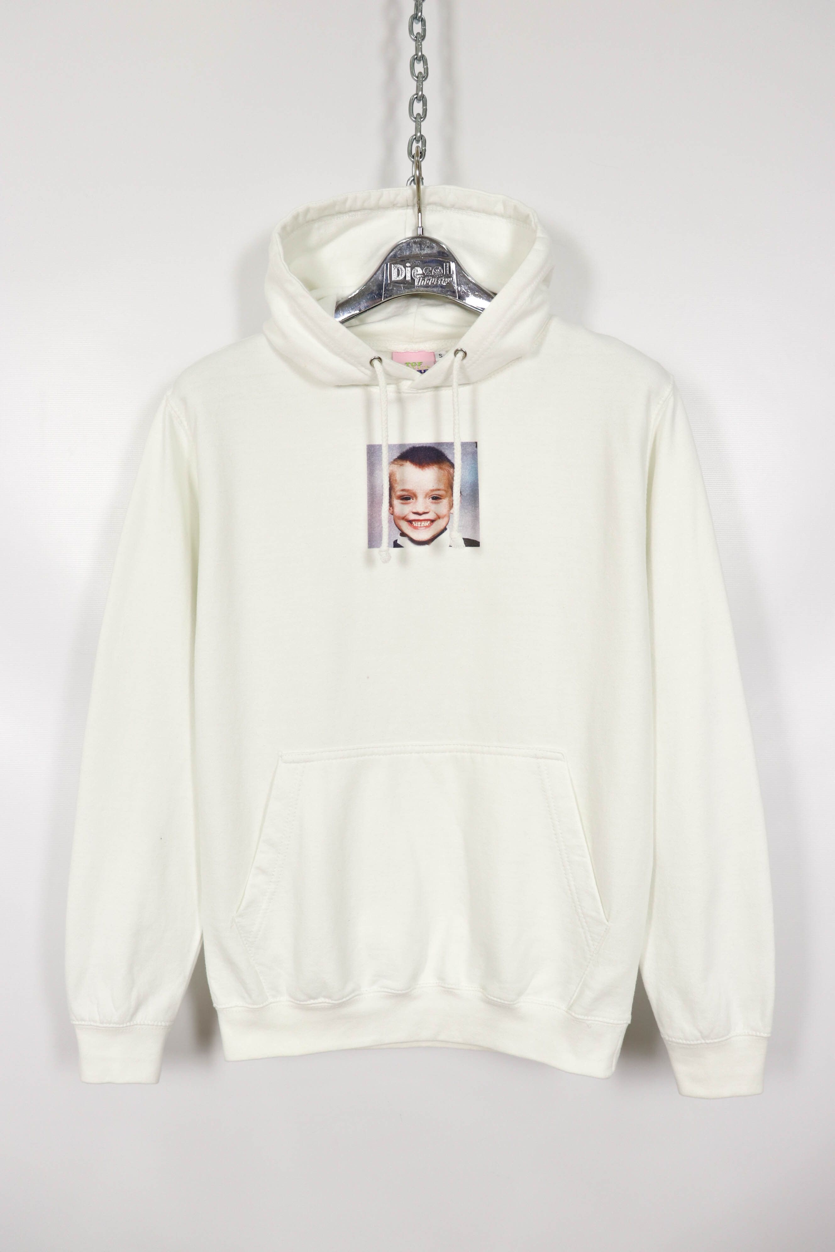 Other TGF Pop Up Store Baby Face Printed Graphics White Hoodie Size US S / EU 44-46 / 1 - 1 Thumbnail