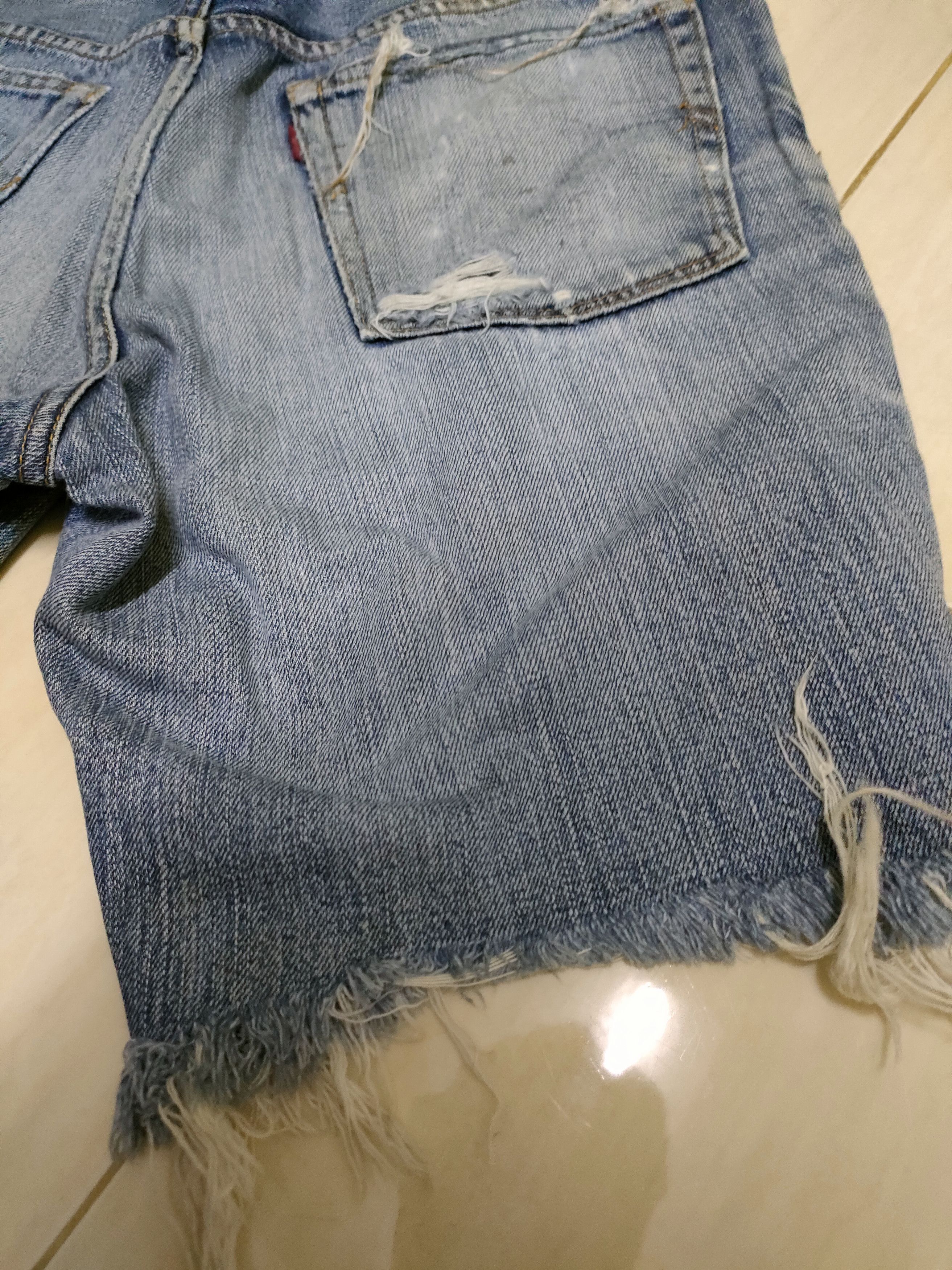 Levi's × Vintage 🔥 Steals 🔥 Levis Redlop Distressed Short Pants Size US 33 - 7 Thumbnail