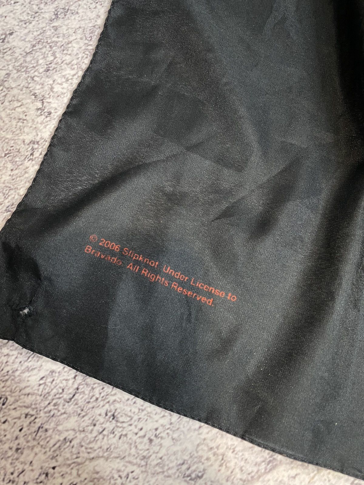 Band Tees VINTAGE Slipknot 2006 Rock Band Scarf Handkerchief Size ONE SIZE - 3 Thumbnail