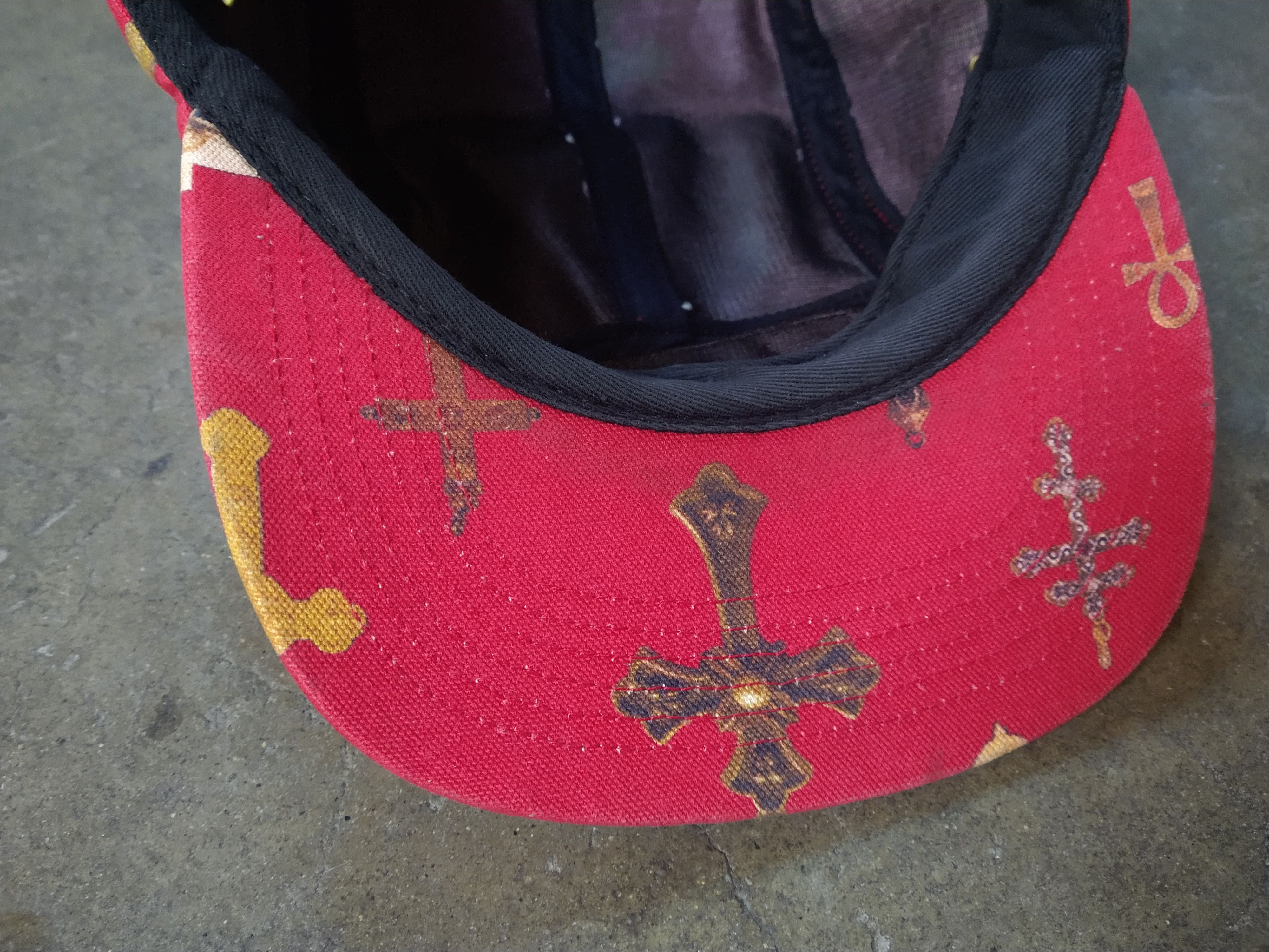 Supreme Supreme Crosses Camp Hat Red SS/13 Bogo Box Logo Size ONE SIZE - 10 Thumbnail