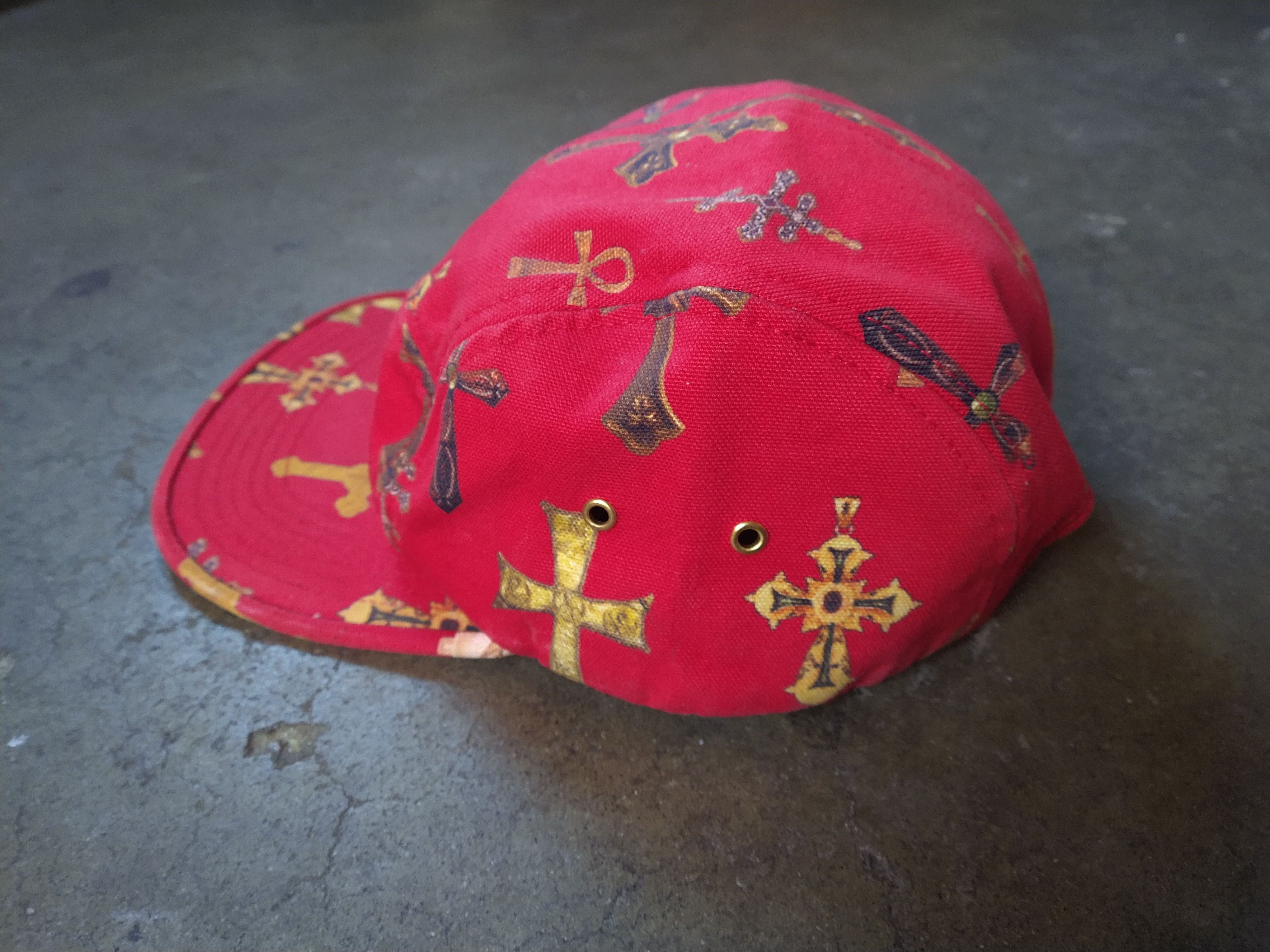 Supreme Supreme Crosses Camp Hat Red SS/13 Bogo Box Logo Size ONE SIZE - 6 Thumbnail