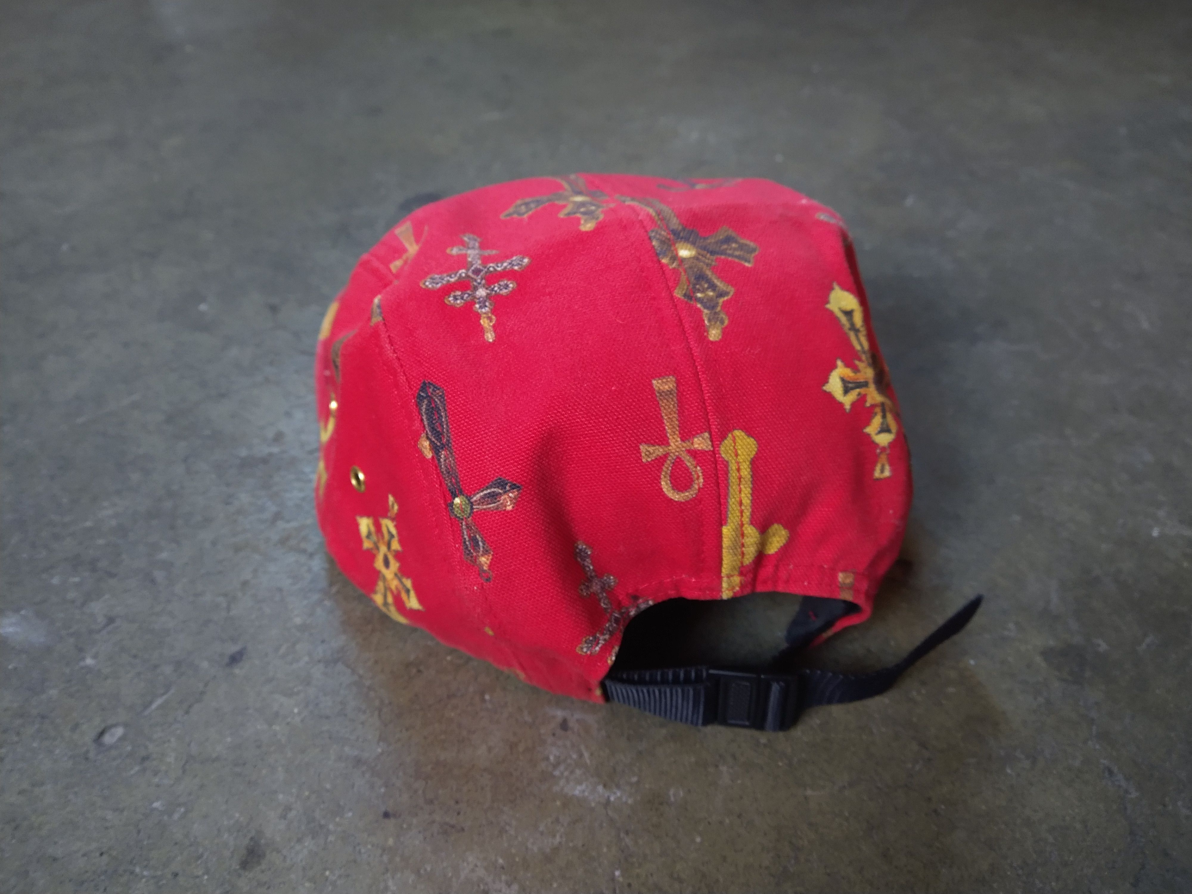 Supreme Supreme Crosses Camp Hat Red SS/13 Bogo Box Logo Size ONE SIZE - 7 Thumbnail