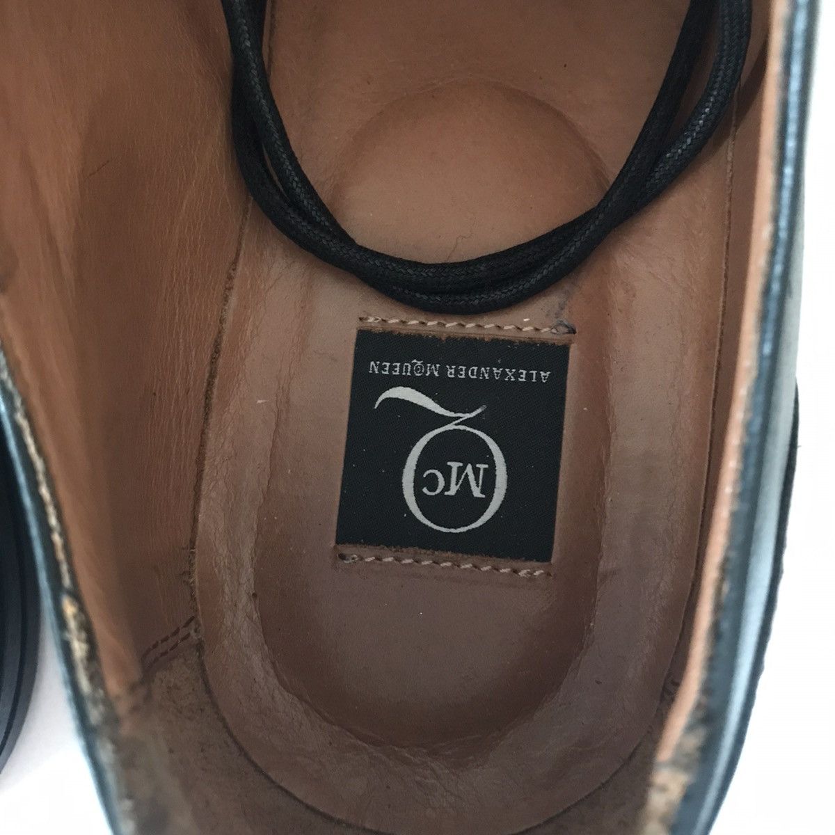 Alexander McQueen Alexander MсQueen design shoes leather tongue Size US 10 / EU 43 - 12 Thumbnail