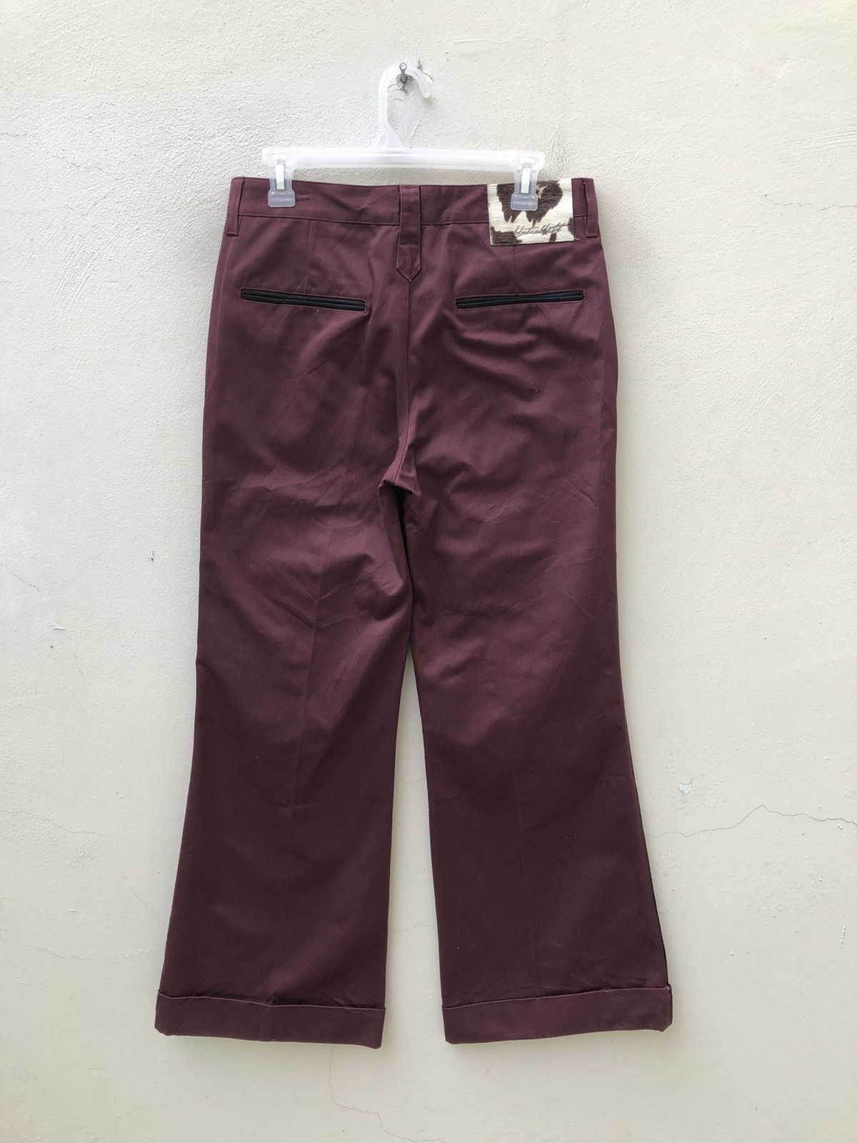 Vintage Bluten Blatt Japan Side Stripe Wide Leg Pant Size US 31 - 13 Thumbnail