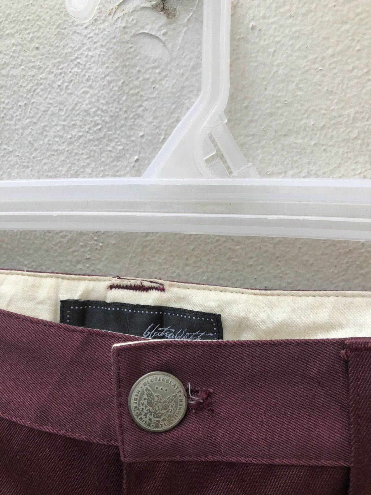 Vintage Bluten Blatt Japan Side Stripe Wide Leg Pant Size US 31 - 8 Thumbnail