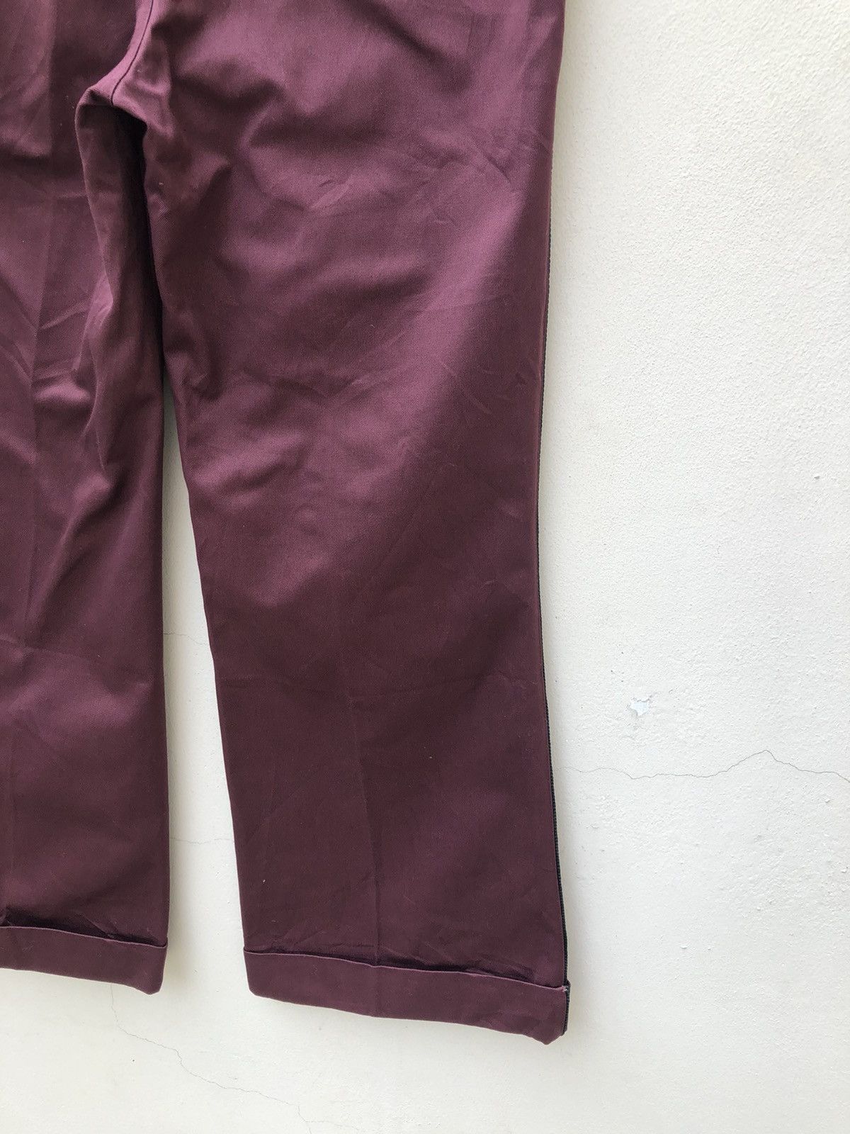 Vintage Bluten Blatt Japan Side Stripe Wide Leg Pant Size US 31 - 19 Thumbnail