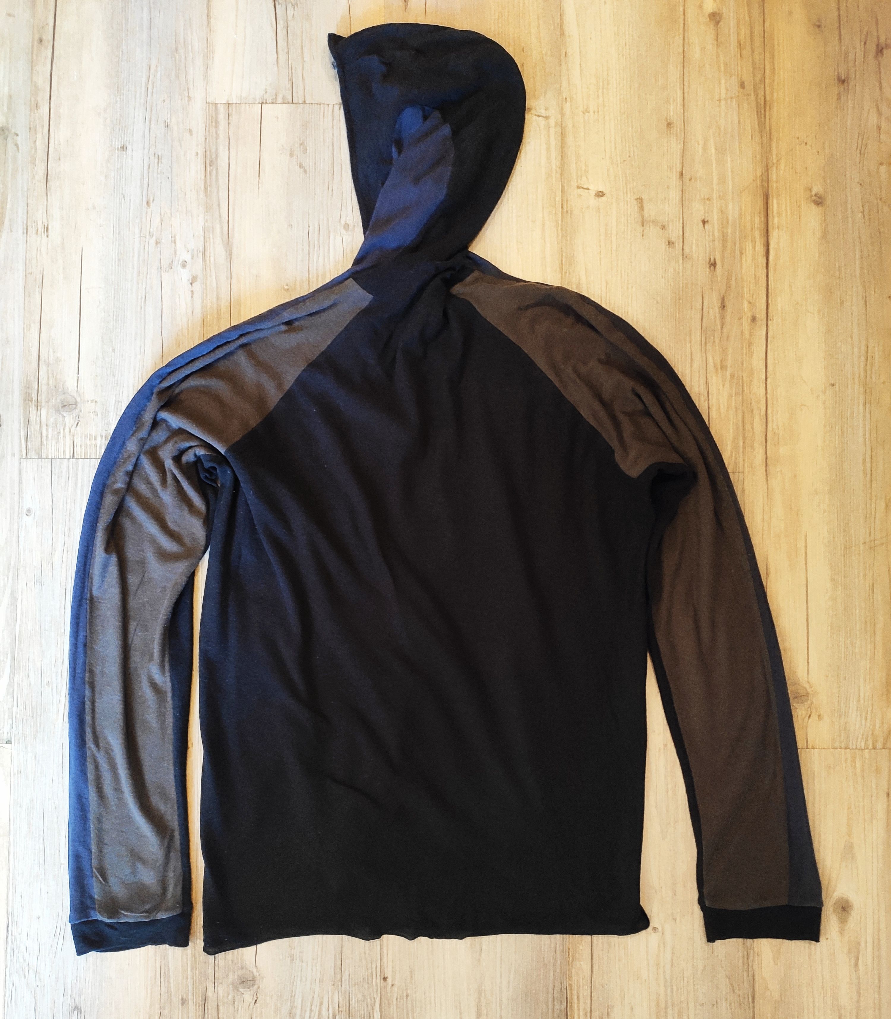 volga volga Multilayer futuristic hoodie.Like Yohji Yamamoto hoodies Size US S / EU 44-46 / 1 - 4 Thumbnail