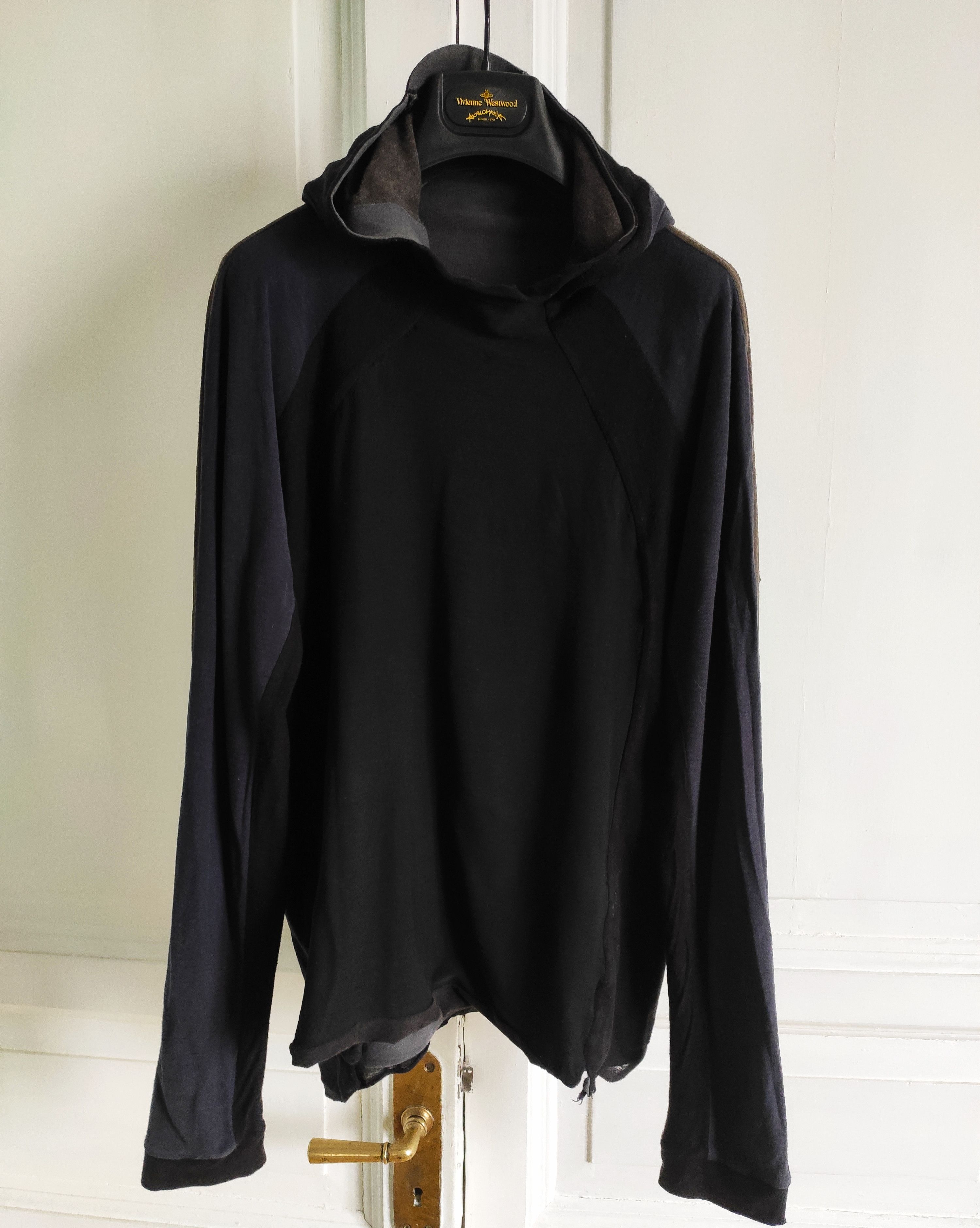 volga volga Multilayer futuristic hoodie.Like Yohji Yamamoto hoodies Size US S / EU 44-46 / 1 - 6 Thumbnail