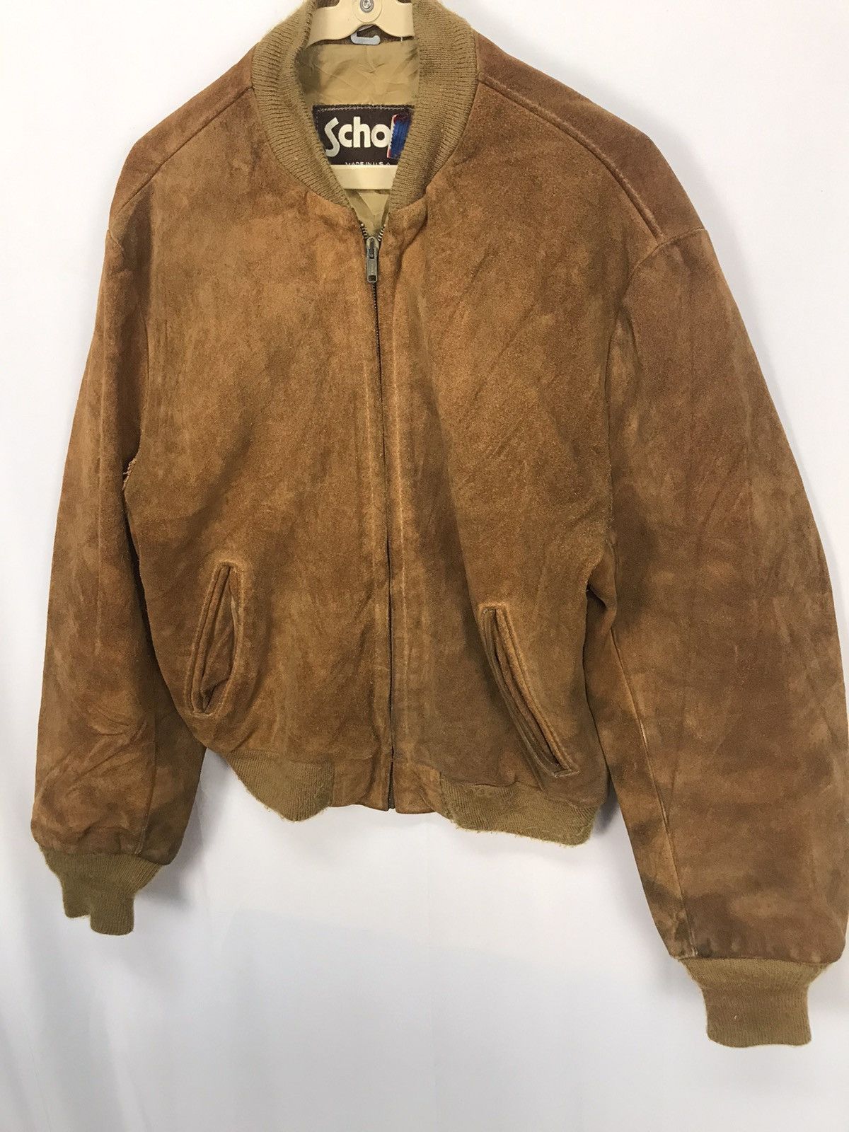 Schott × Vintage Vintage Schott zipper leather jacket Size US M / EU 48-50 / 2 - 3 Thumbnail