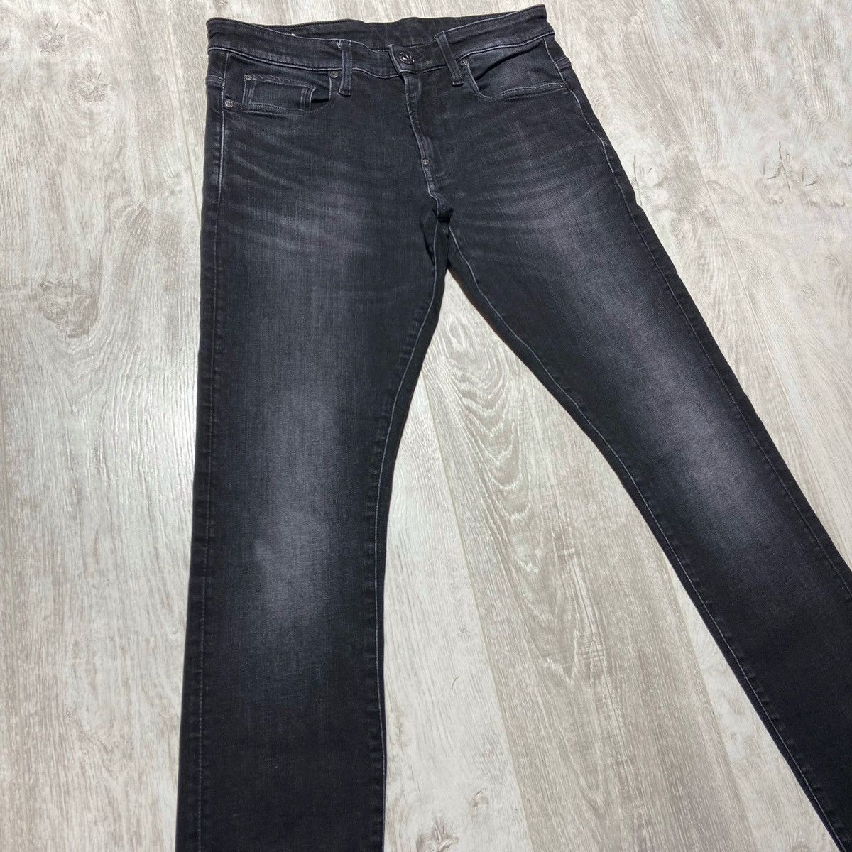 G-Star G-STAR RAW REVEND SKINNY JEANS IN MEDIUM AGED FADED Size US 31 - 5 Thumbnail