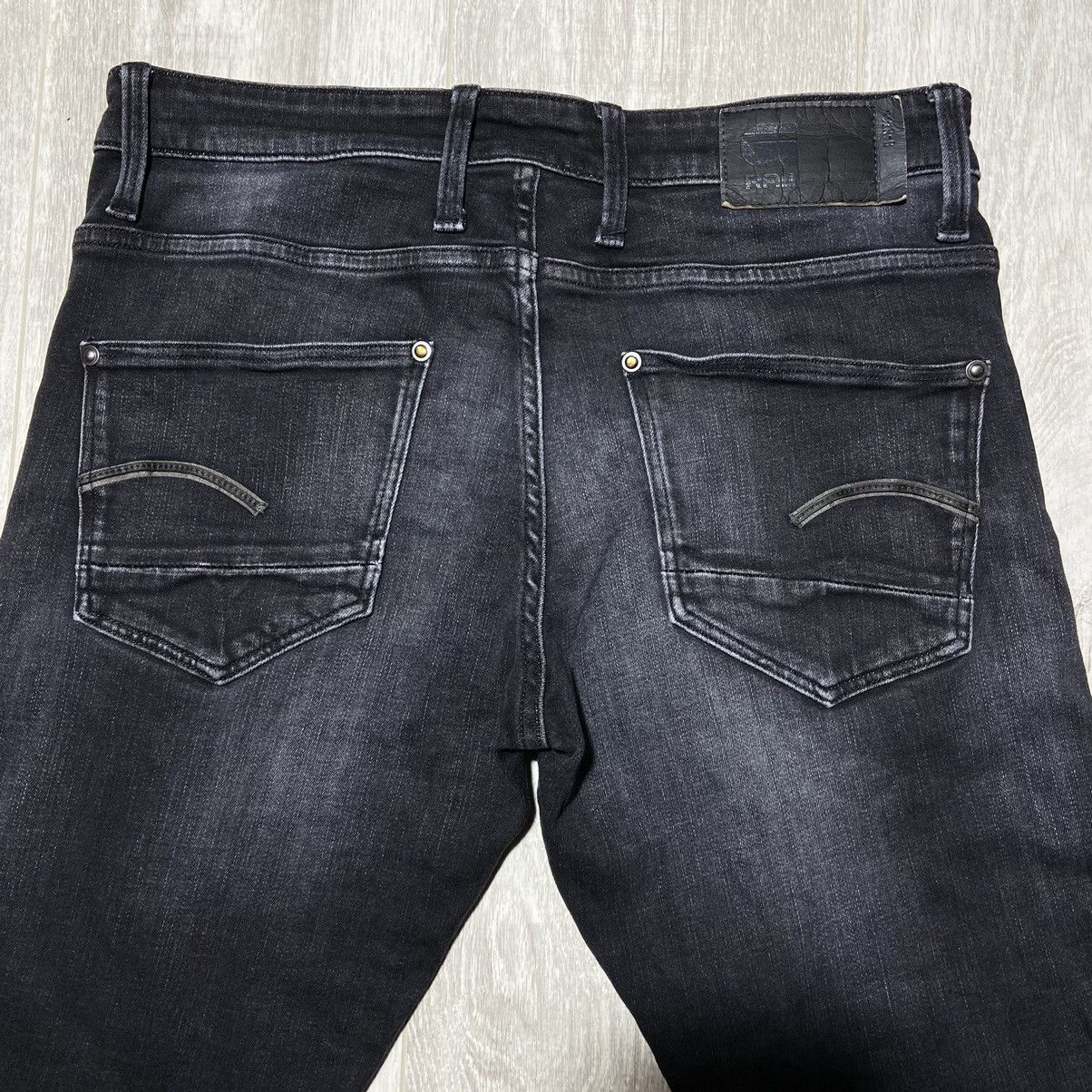 G-Star G-STAR RAW REVEND SKINNY JEANS IN MEDIUM AGED FADED Size US 31 - 17 Thumbnail