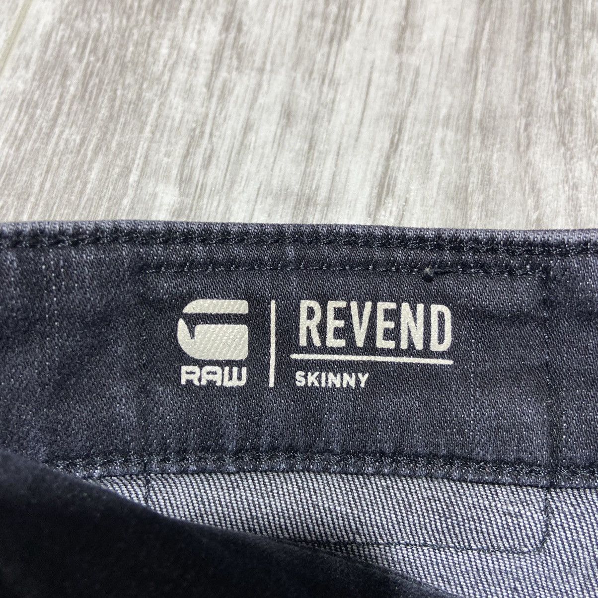 G-Star G-STAR RAW REVEND SKINNY JEANS IN MEDIUM AGED FADED Size US 31 - 12 Thumbnail