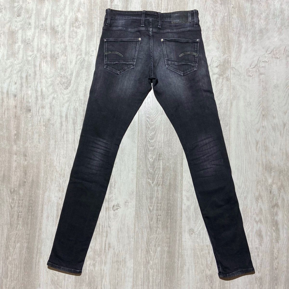 G-Star G-STAR RAW REVEND SKINNY JEANS IN MEDIUM AGED FADED Size US 31 - 16 Thumbnail
