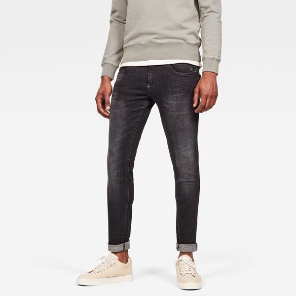 G-Star G-STAR RAW REVEND SKINNY JEANS IN MEDIUM AGED FADED Size US 31 - 2 Thumbnail