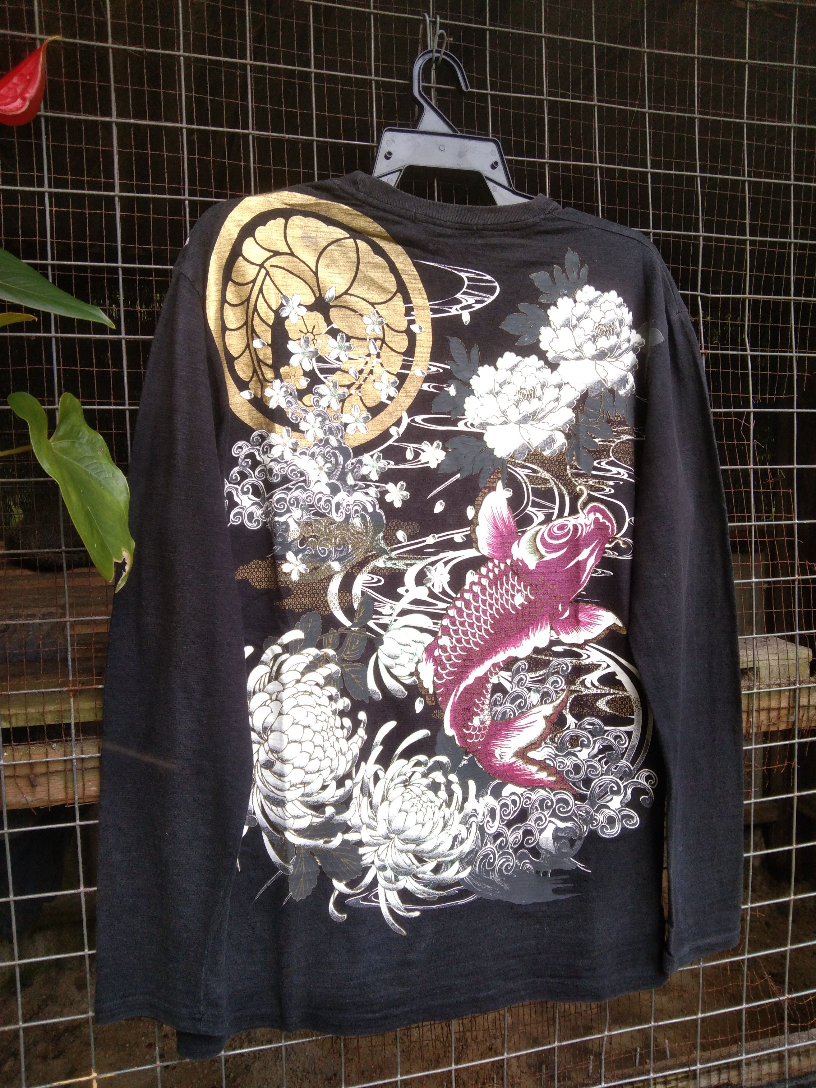 Japanese Brand VINTAGE SUKAJAN LONG-SLEEVED SHIRT Size US L / EU 52-54 / 3 - 4 Thumbnail