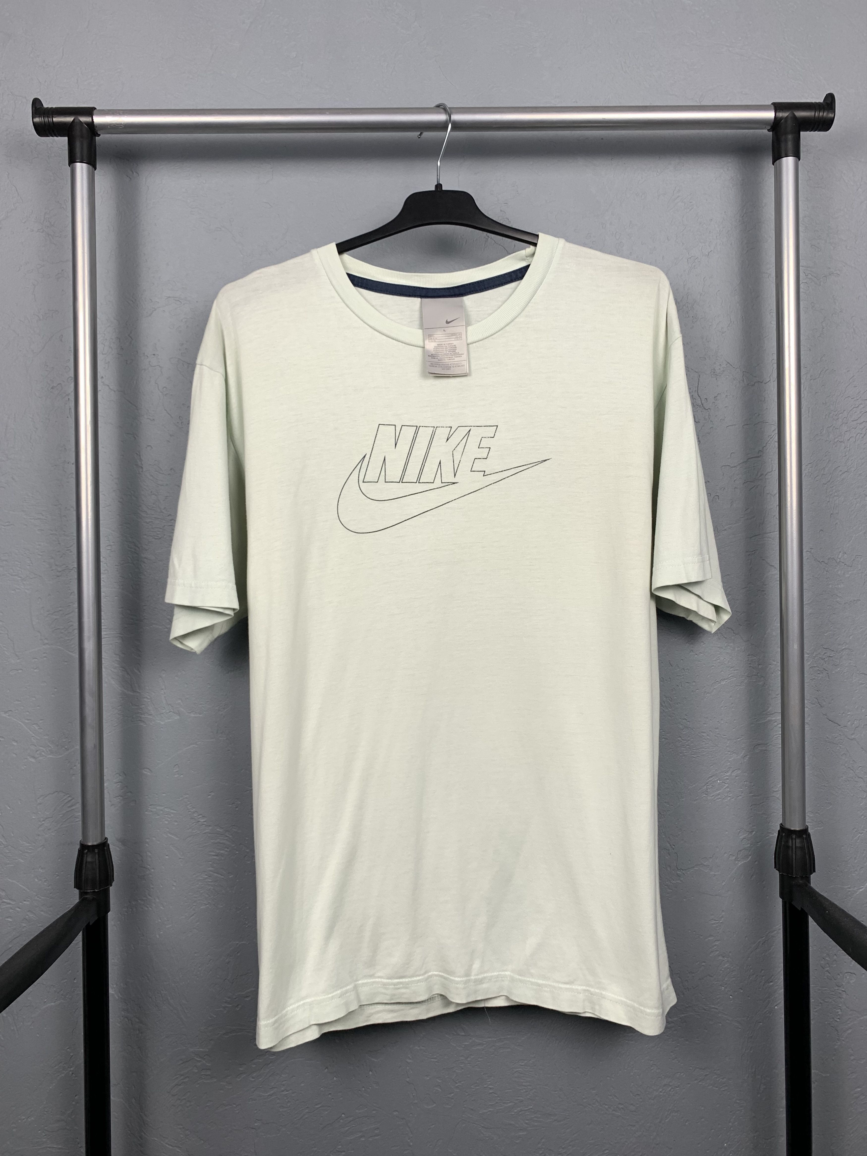 Nike × Vintage Nike 90s Vintage Mens T-Shirt Tee Size US M / EU 48-50 / 2 - 1 Thumbnail