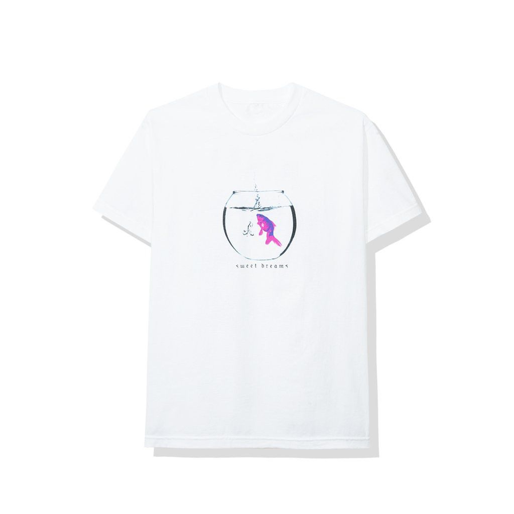 Anti Social Social Club DS SS20 ASSC Black Logo Glitter White Tee Offwhite Supreme Size US M / EU 48-50 / 2 - 4 Thumbnail