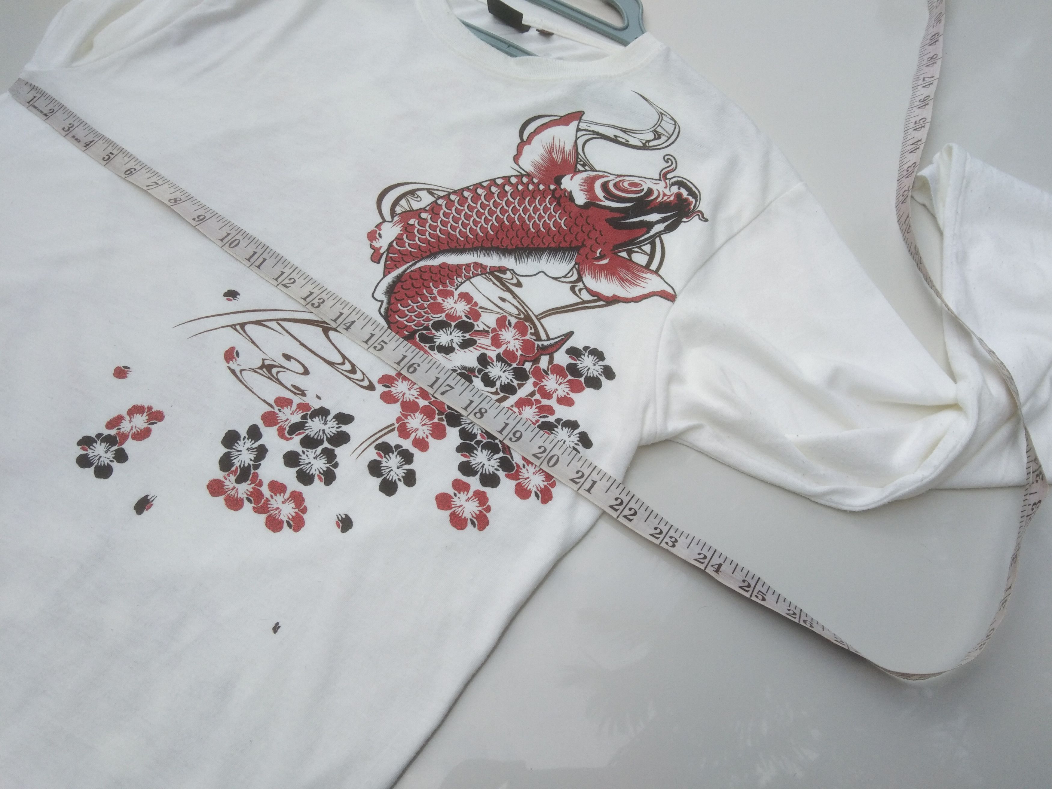 Japanese Brand VINTAGE KOI FISH SUKAJAN SHIRT Size US L / EU 52-54 / 3 - 11 Thumbnail