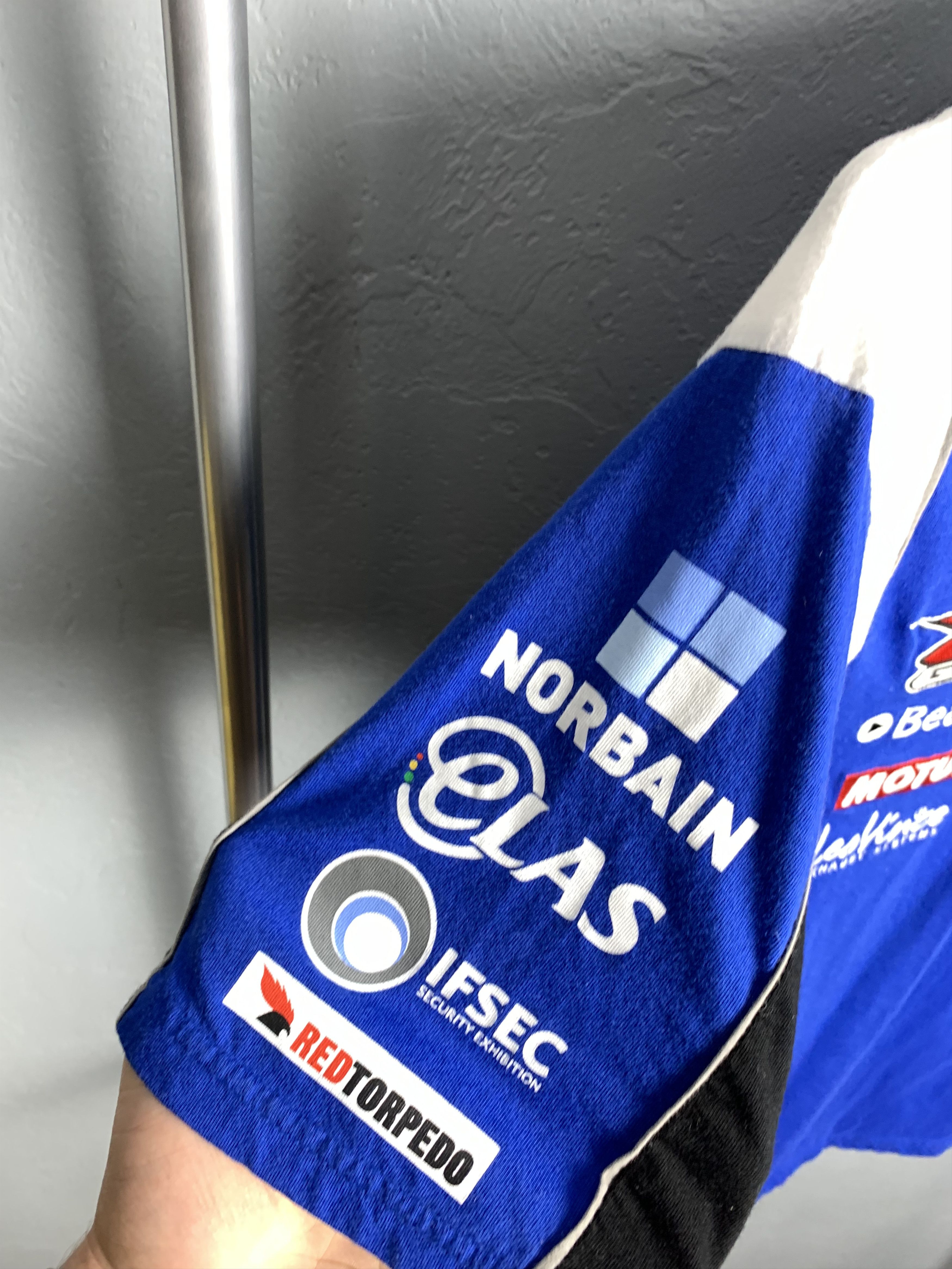 Japanese Brand × Vintage Suzuki Team Racing Mens Polo Shirt Y2K Size US M / EU 48-50 / 2 - 3 Thumbnail