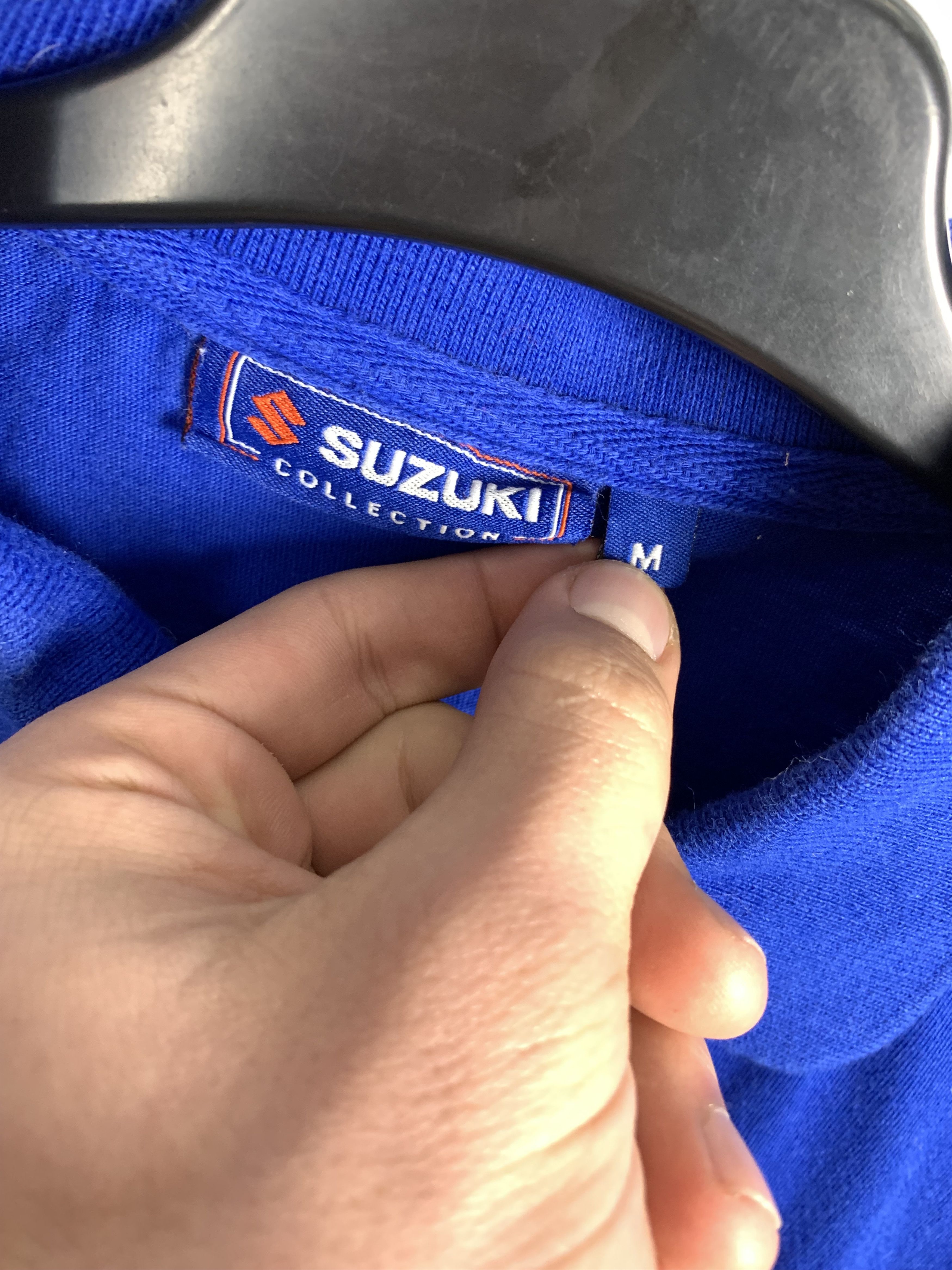 Japanese Brand × Vintage Suzuki Team Racing Mens Polo Shirt Y2K Size US M / EU 48-50 / 2 - 5 Thumbnail
