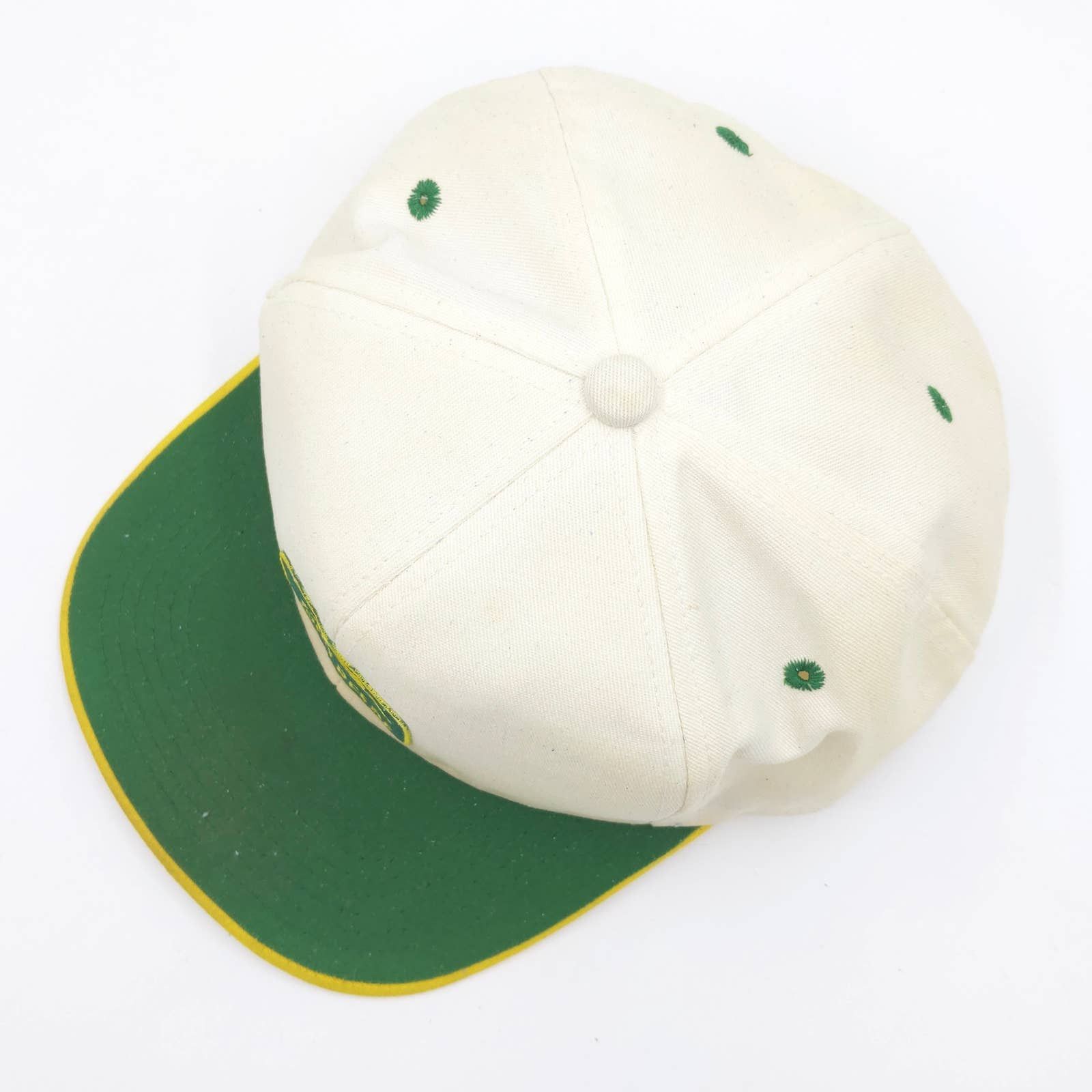 Vintage Vintage JOHN DEERE Snapback Trucker Hat Patch K-PRODUCTS Size ONE SIZE - 4 Thumbnail