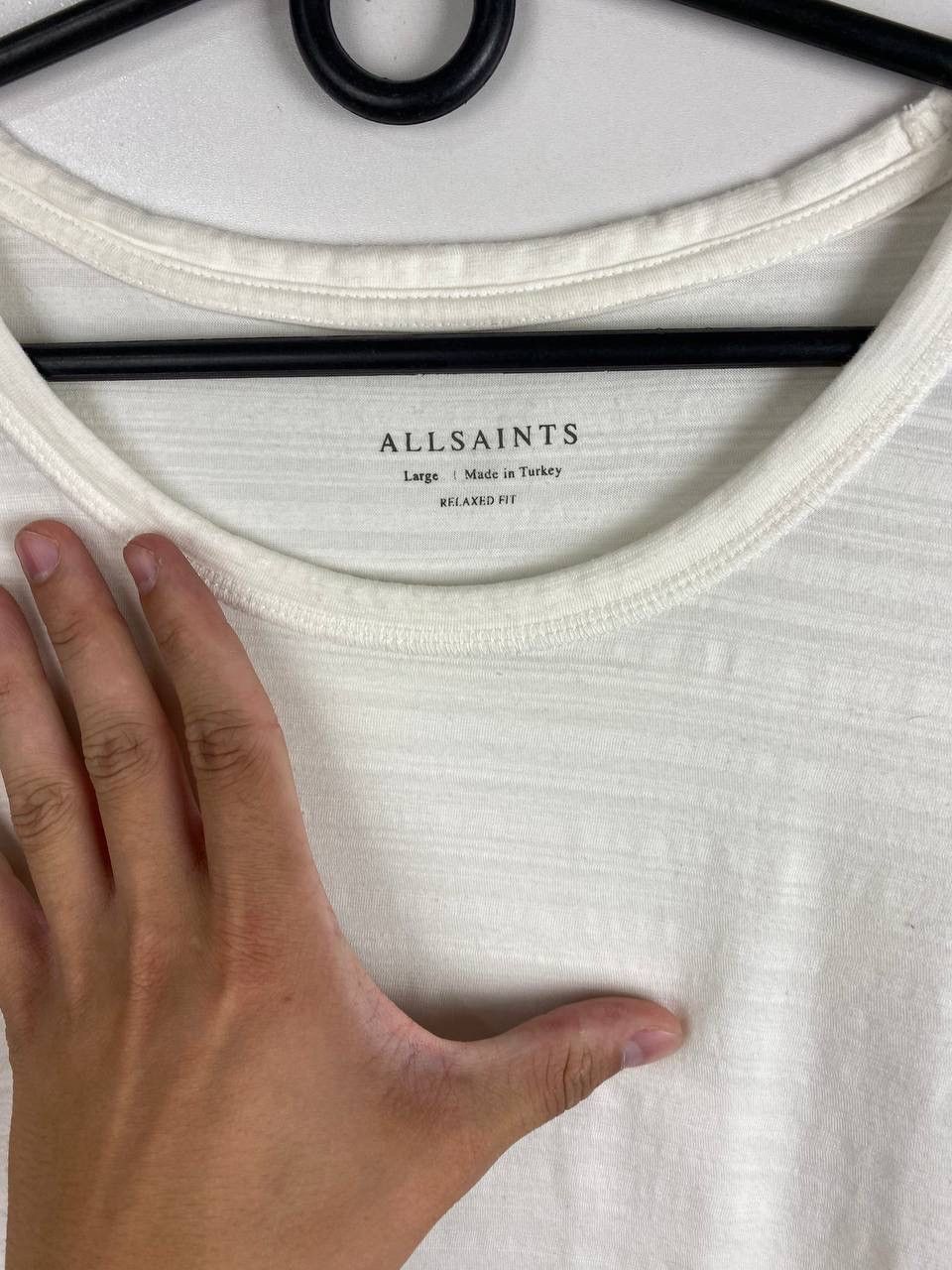 Allsaints Allsaints luxury t-shirts size L Size US L / EU 52-54 / 3 - 3 Thumbnail
