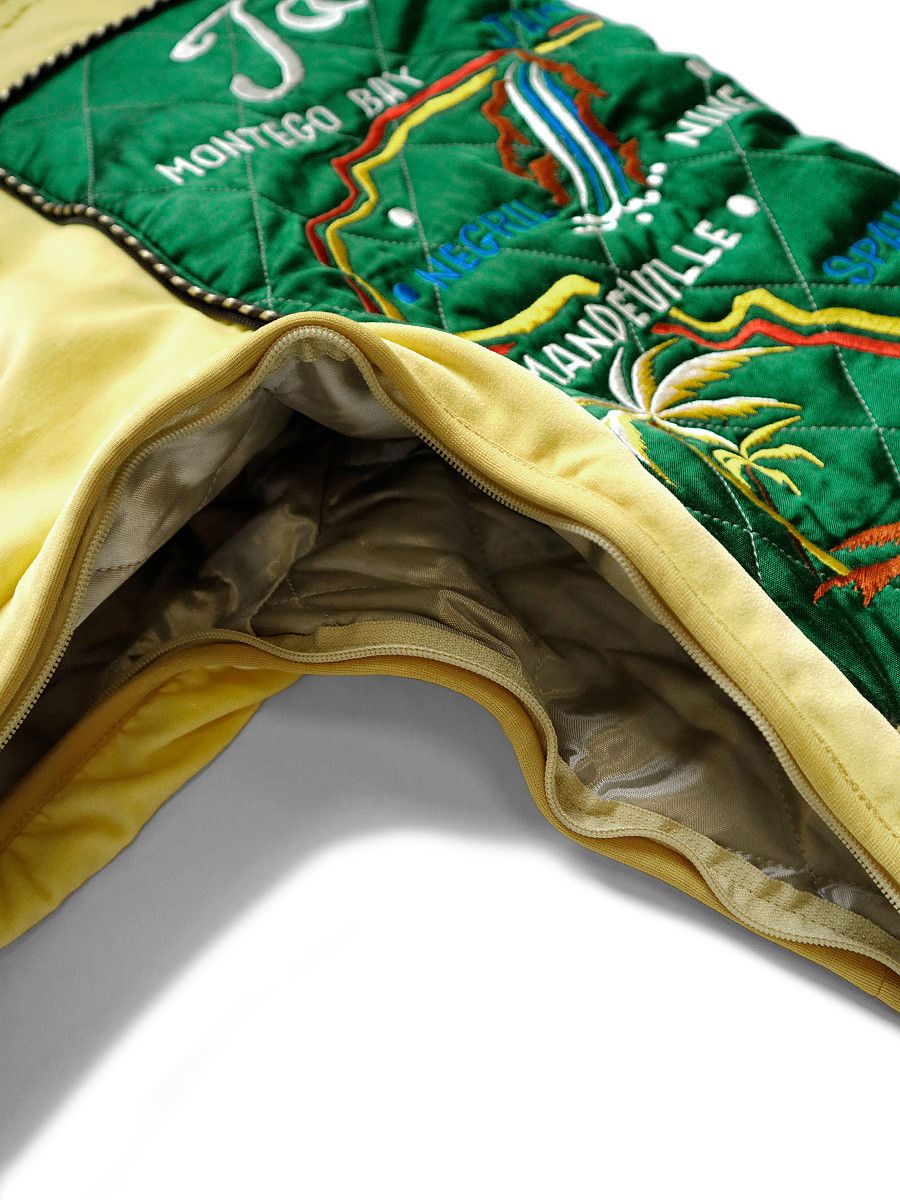 Kapital Kapital Camo Beautiful Jamaica Satin Sham Bomber Jacket Size US L / EU 52-54 / 3 - 6 Thumbnail