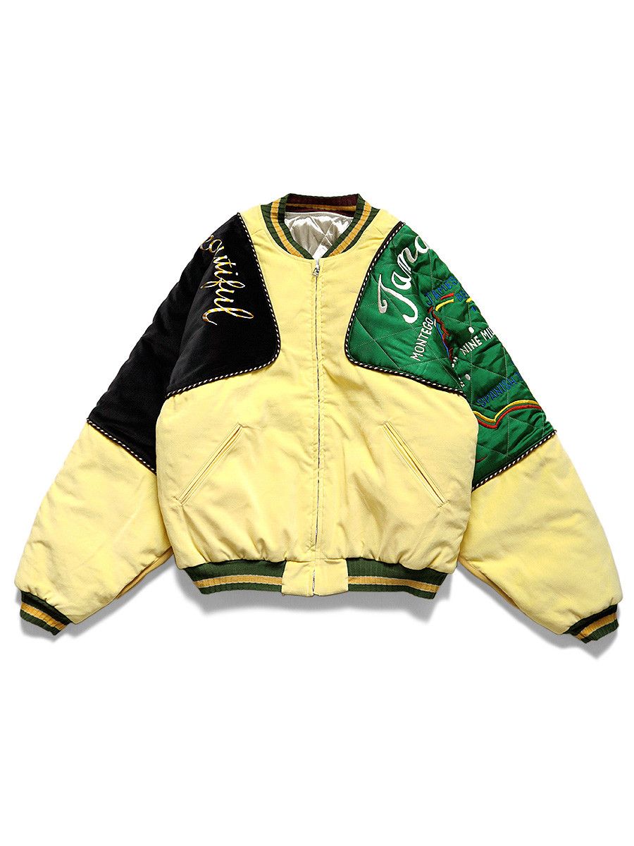 Kapital Kapital Camo Beautiful Jamaica Satin Sham Bomber